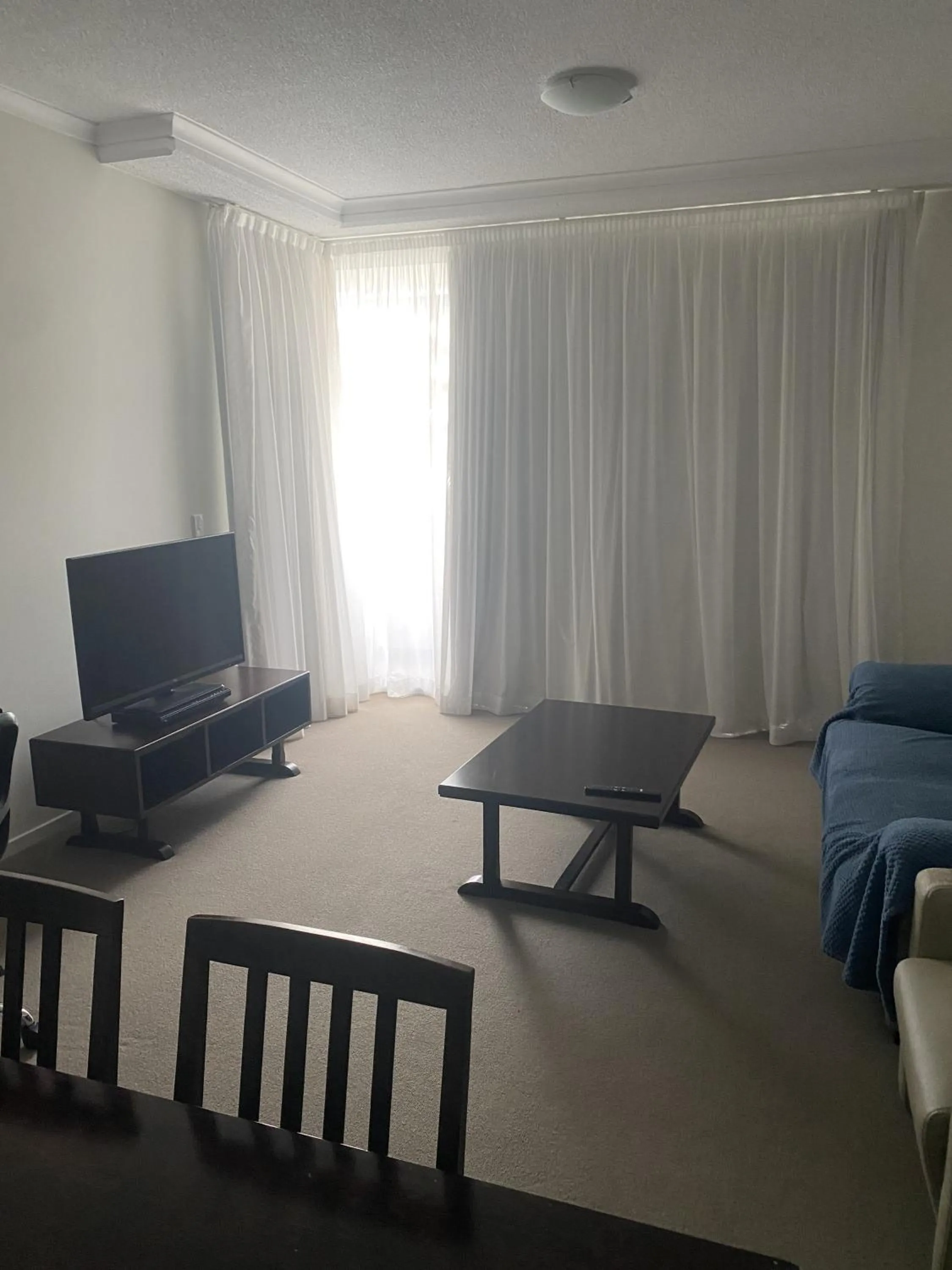 Living room in Curtis Central Apartments Official