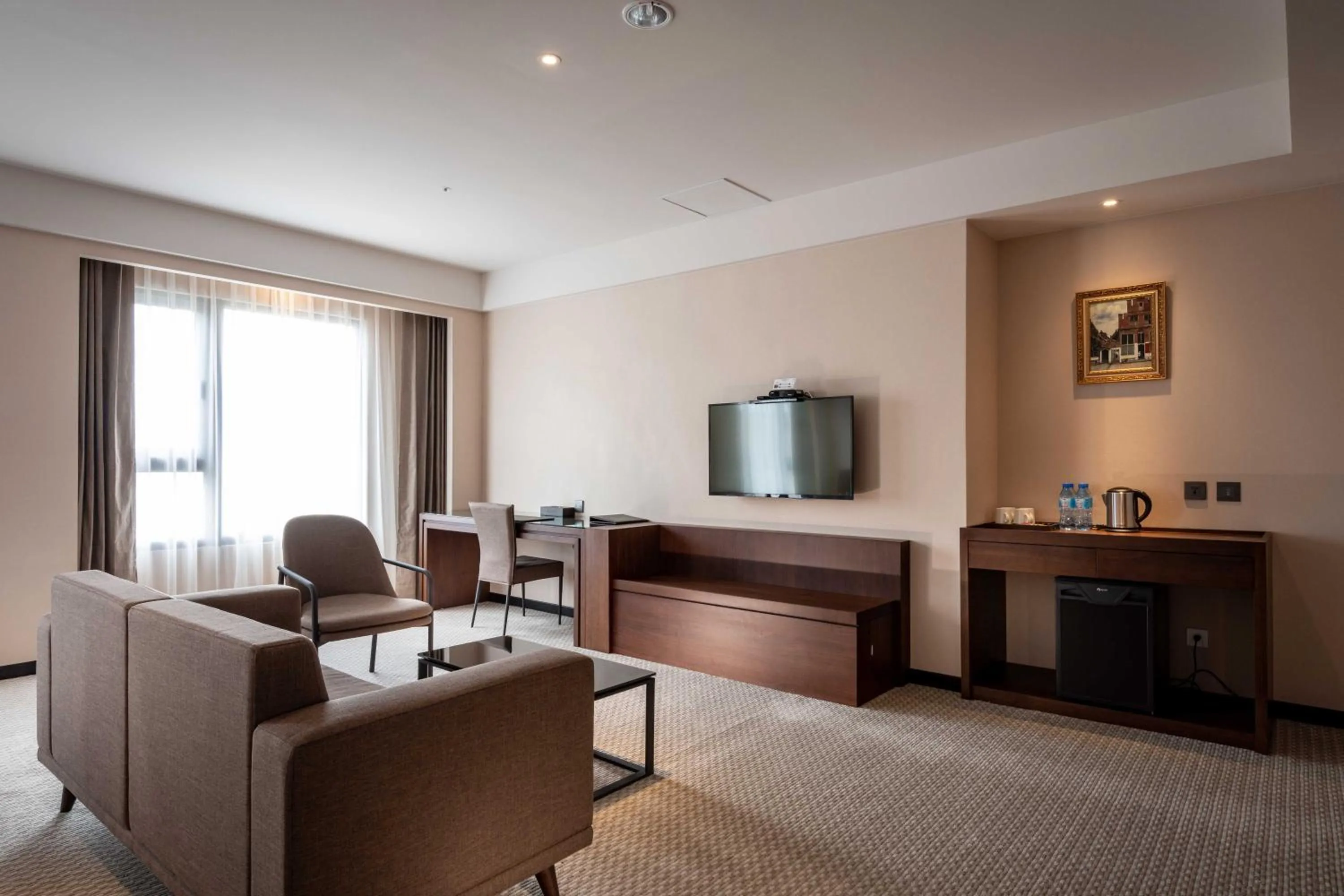 Photo of the whole room in 雀客旅館台中來來