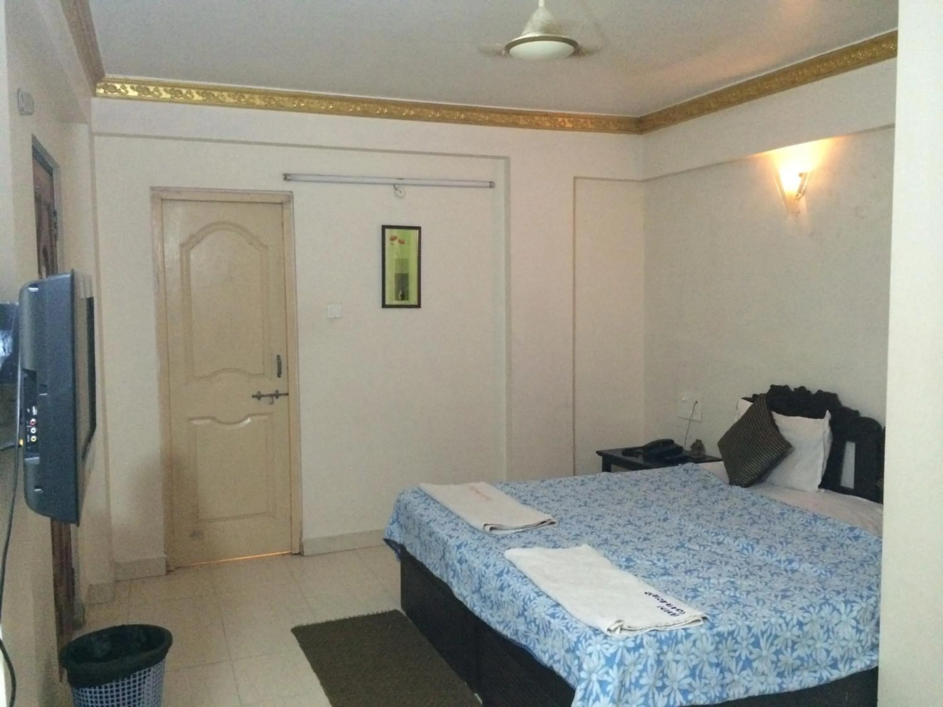 Bed in Roundcube Guest House