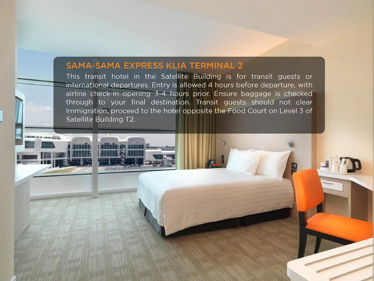 Property building, Bed in Sama-Sama Express KLIA Terminal 2 - Airside Transit Hotel