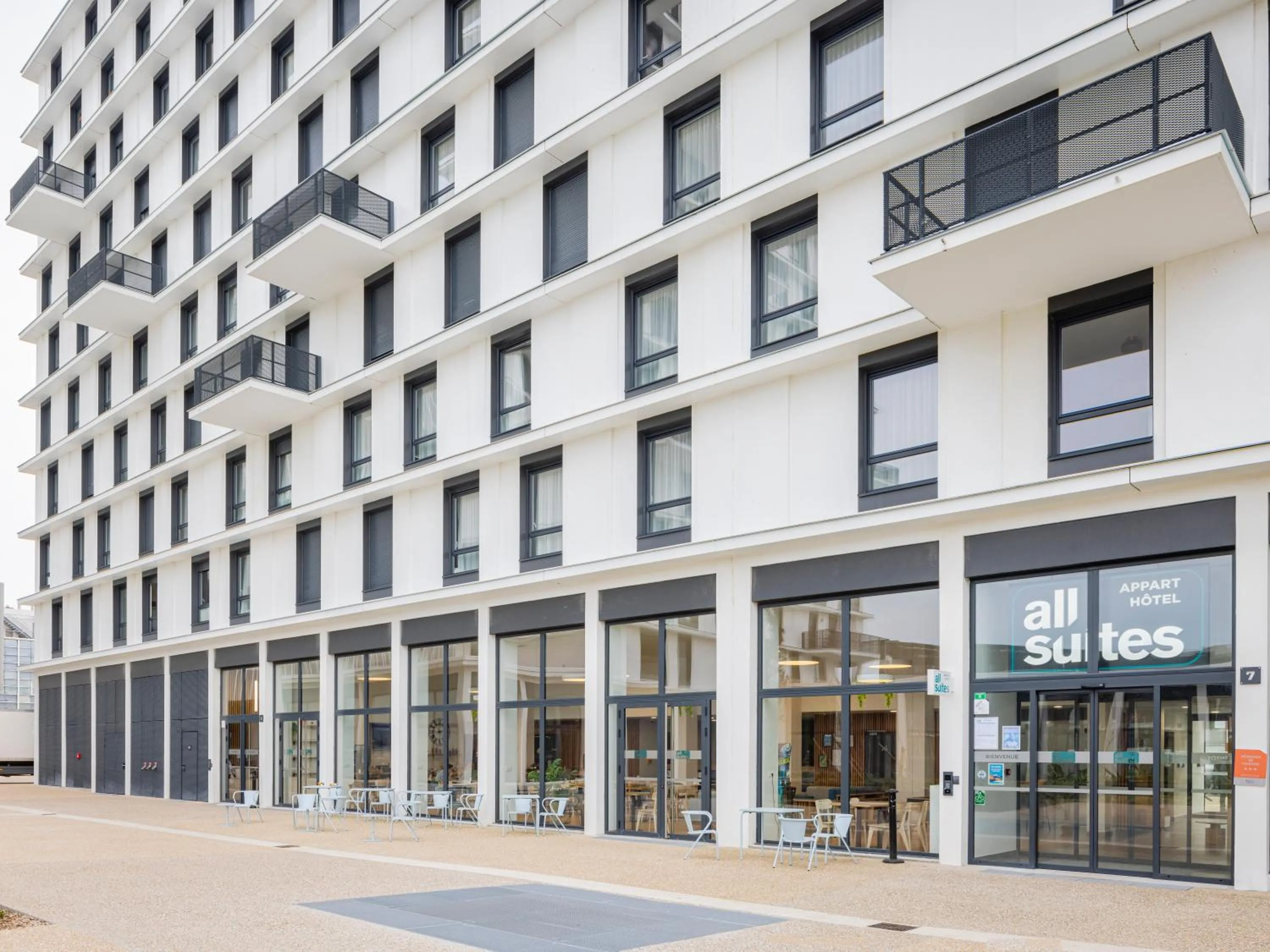 Property building in All Suites Appart Hôtel - Le Havre Centre - Les docks