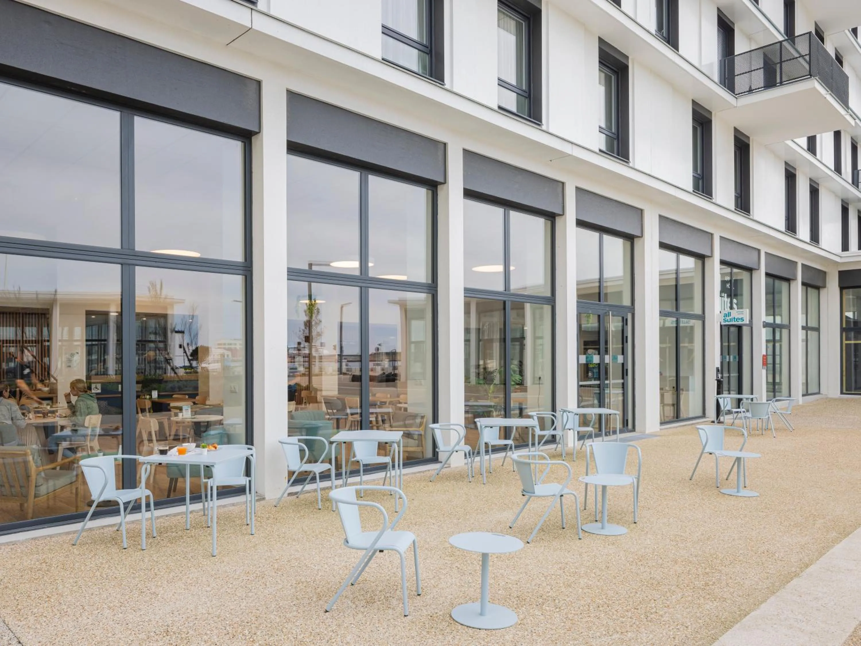 Balcony/Terrace in All Suites Appart Hôtel - Le Havre Centre - Les docks