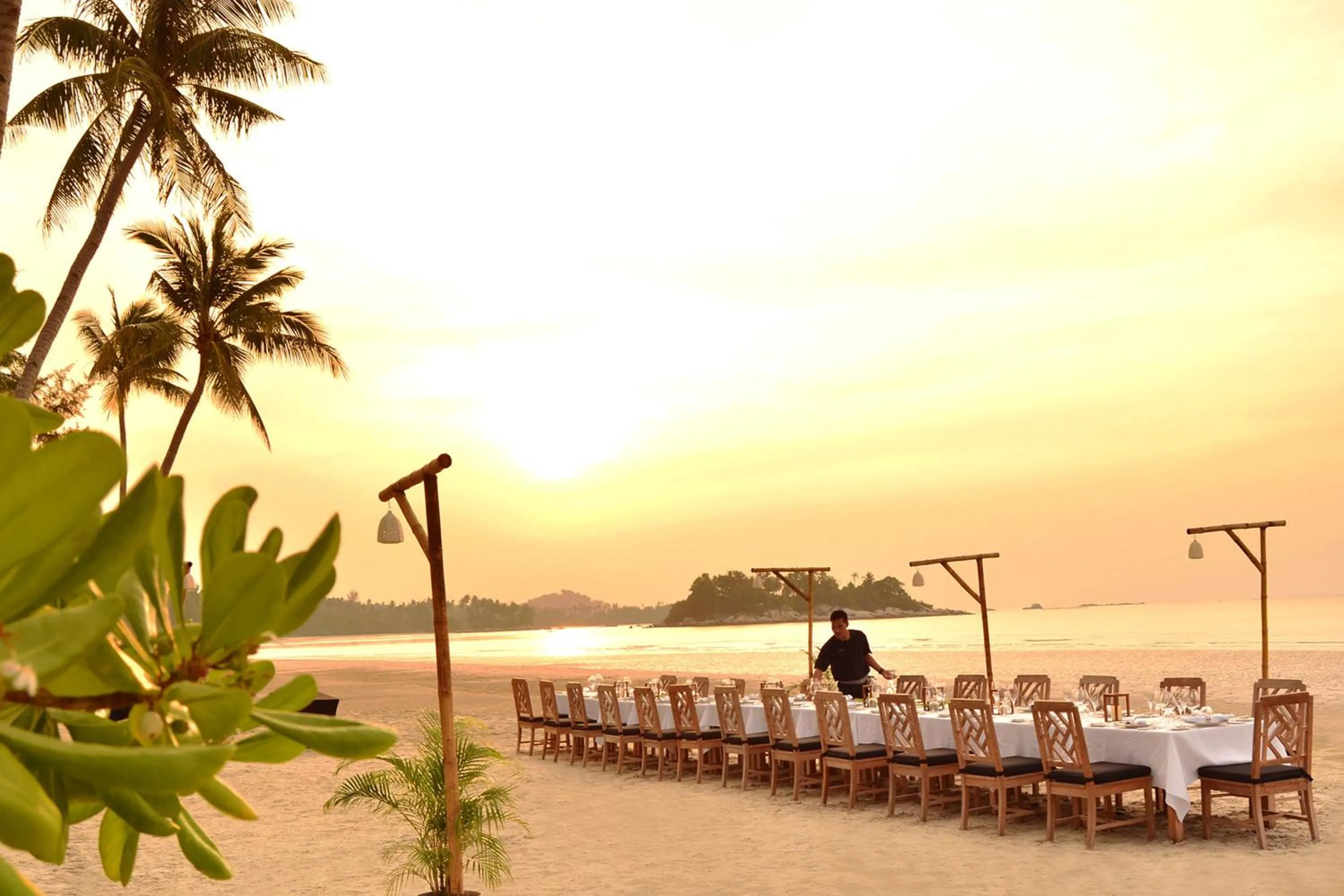 Sunset in The Sanchaya