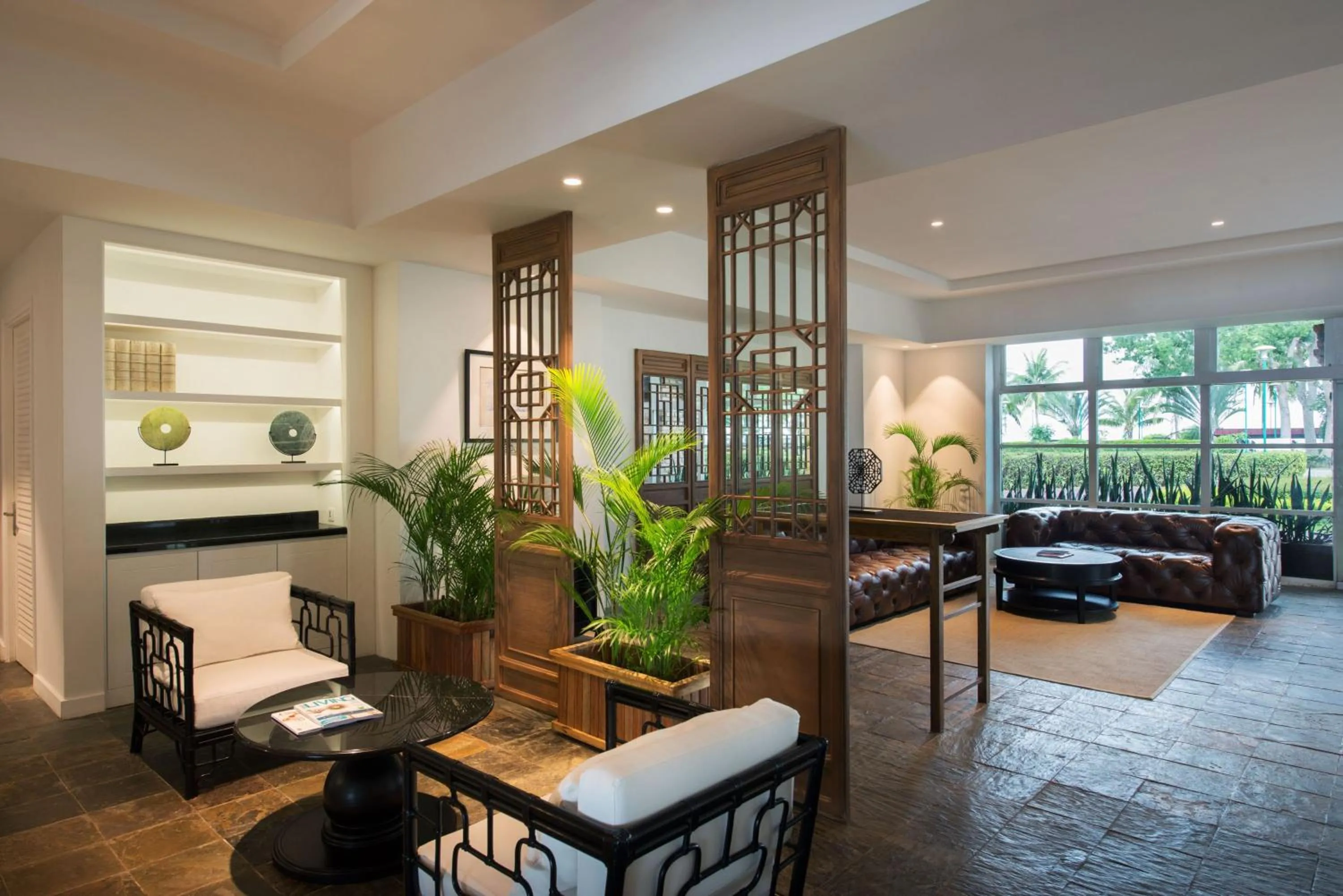 Seating area in The Sanchaya