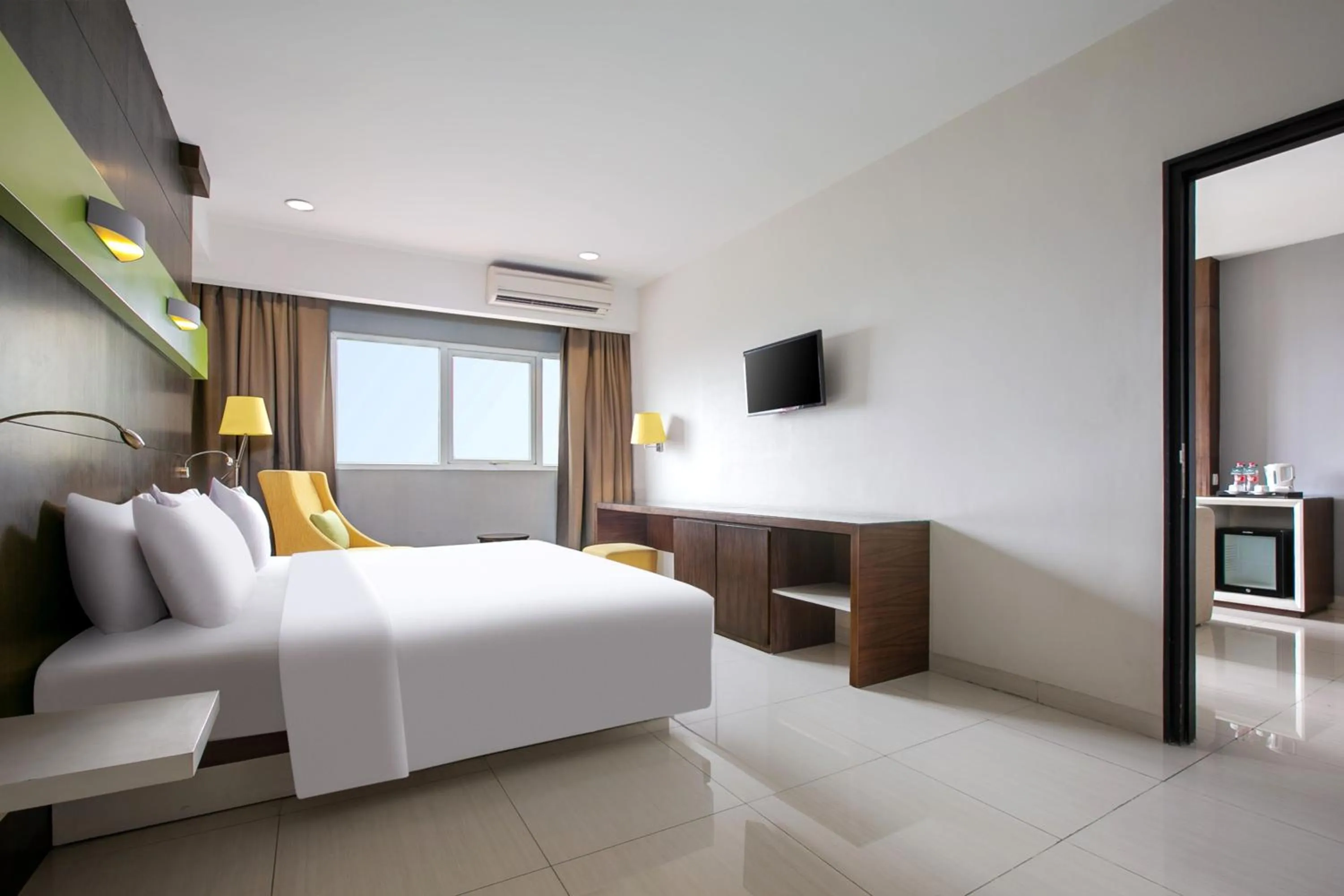 Bedroom in Hotel Santika Cikarang