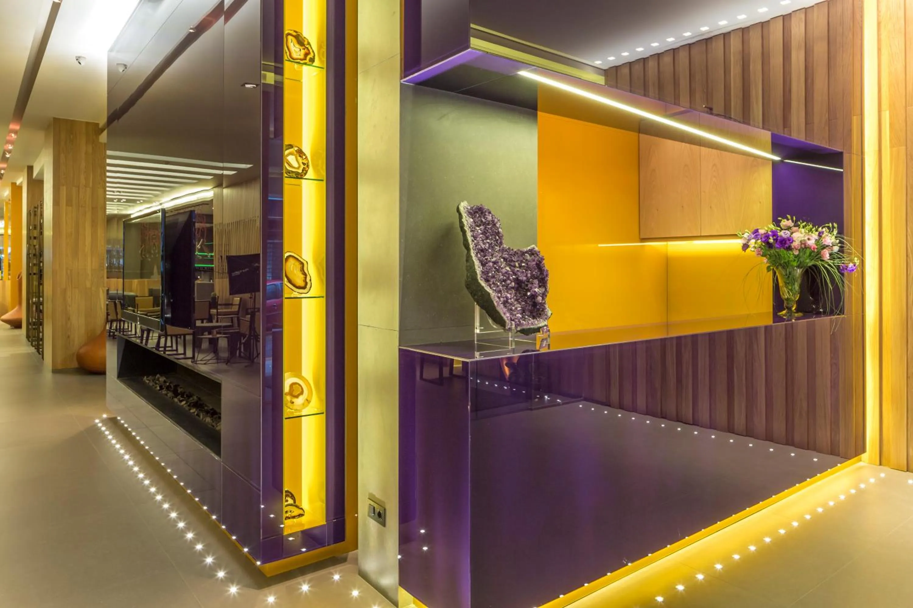 Lobby or reception in O Monot Boutique Hotel Beirut