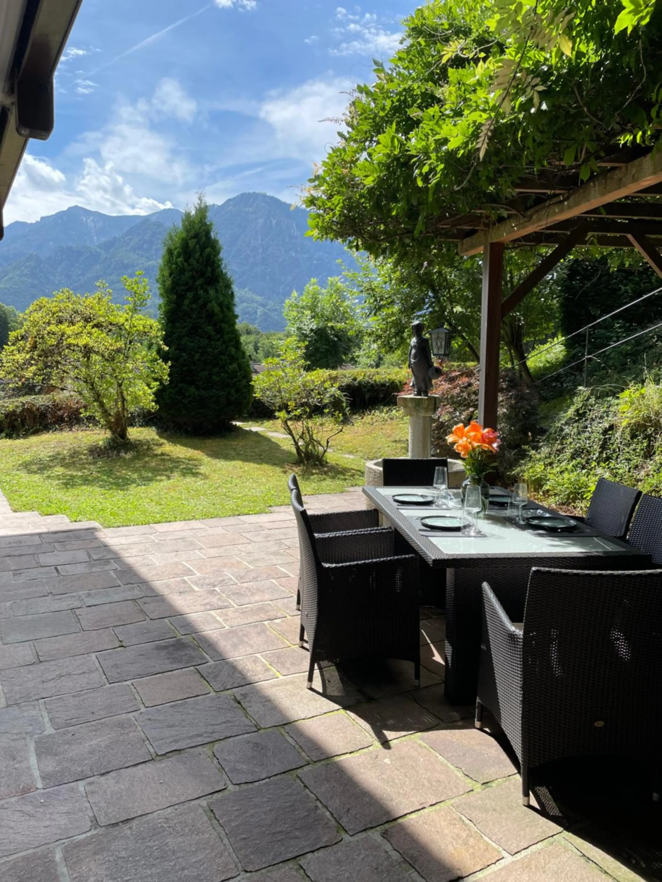 Garden in Ferienwohnung Bad Reichenhall (Nonn)