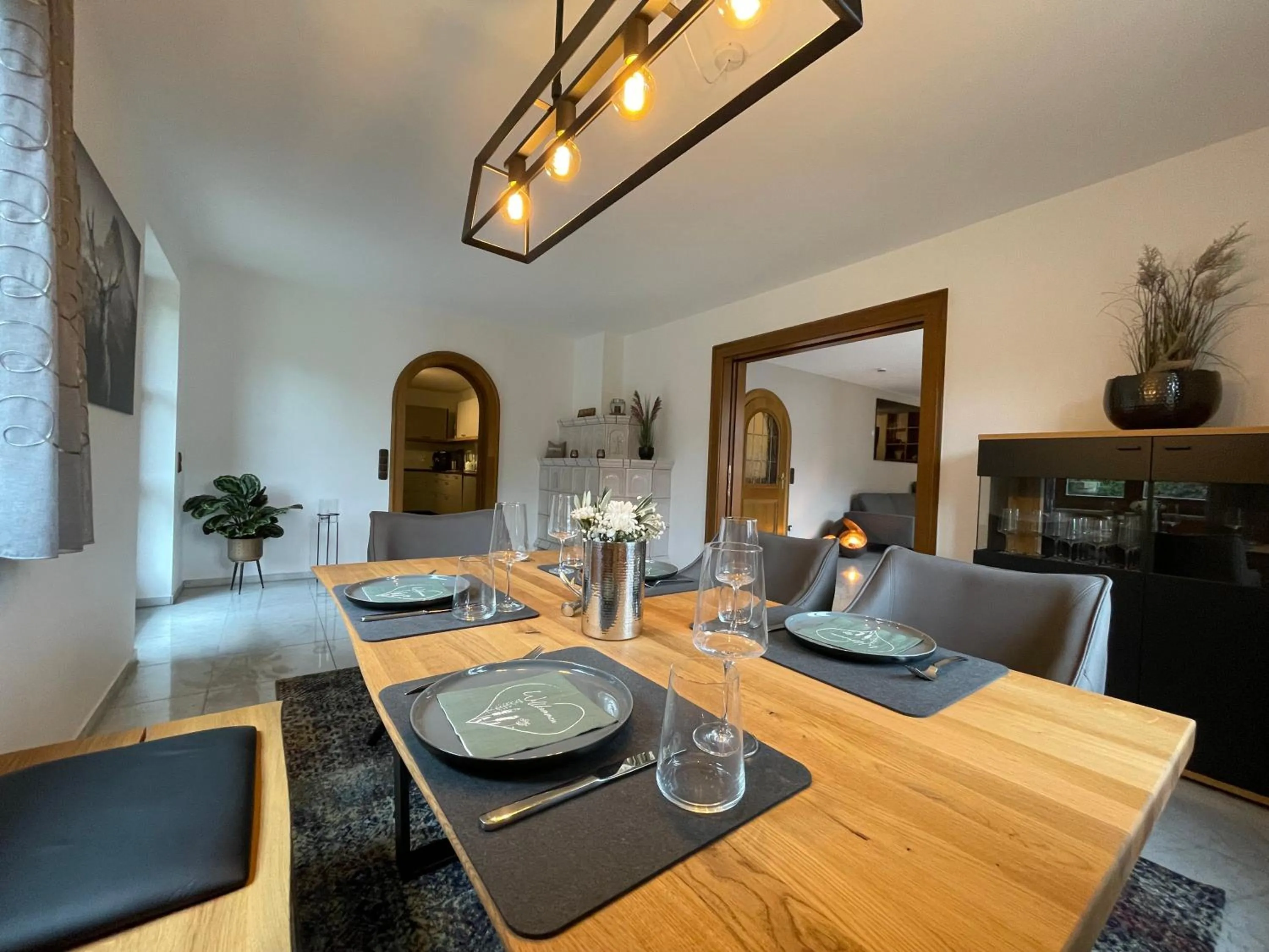 Seating area in Ferienwohnung Bad Reichenhall (Nonn)