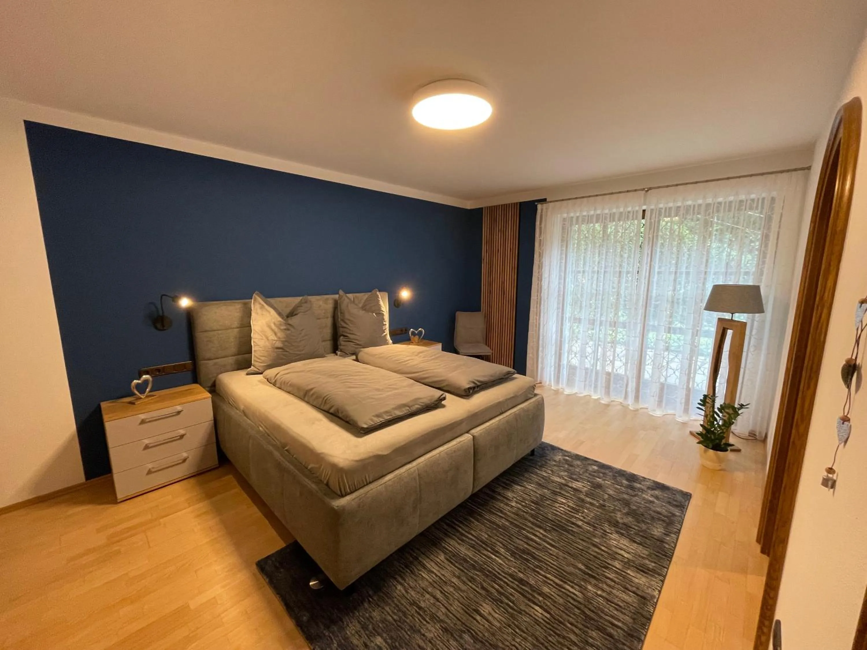 Bed in Ferienwohnung Bad Reichenhall (Nonn)