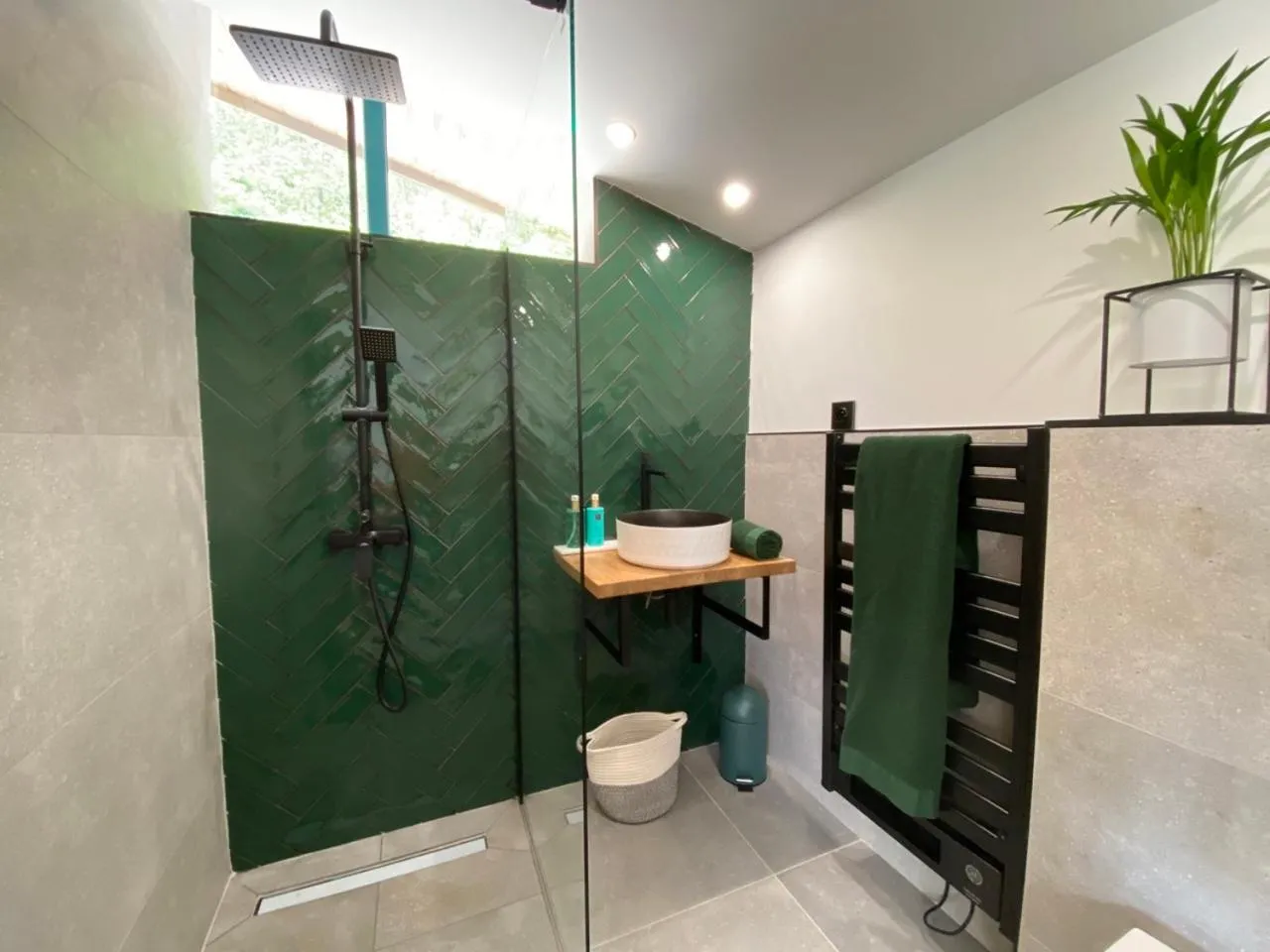 Bathroom in Domaine une HALTE
