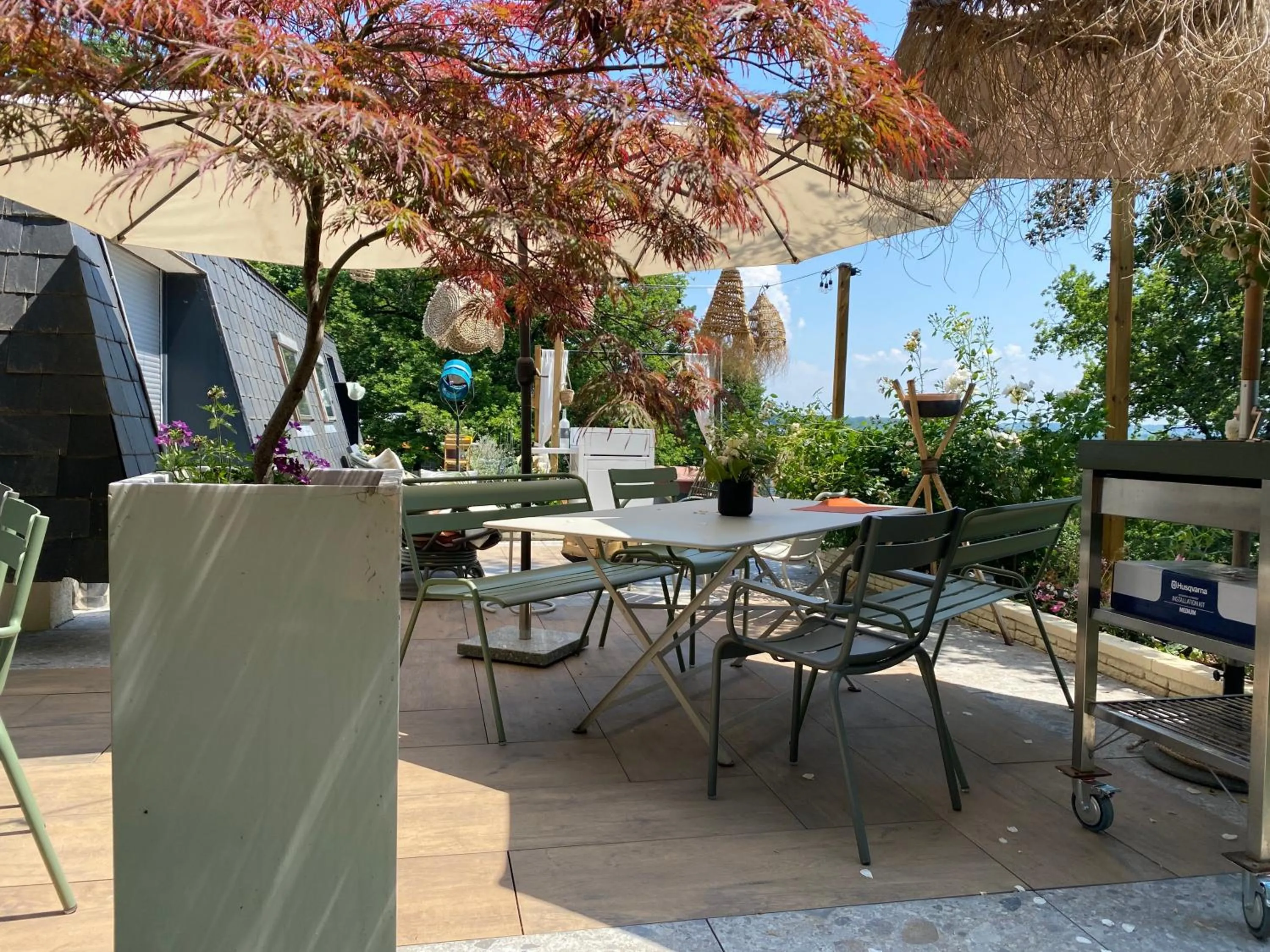 Patio in Domaine une HALTE