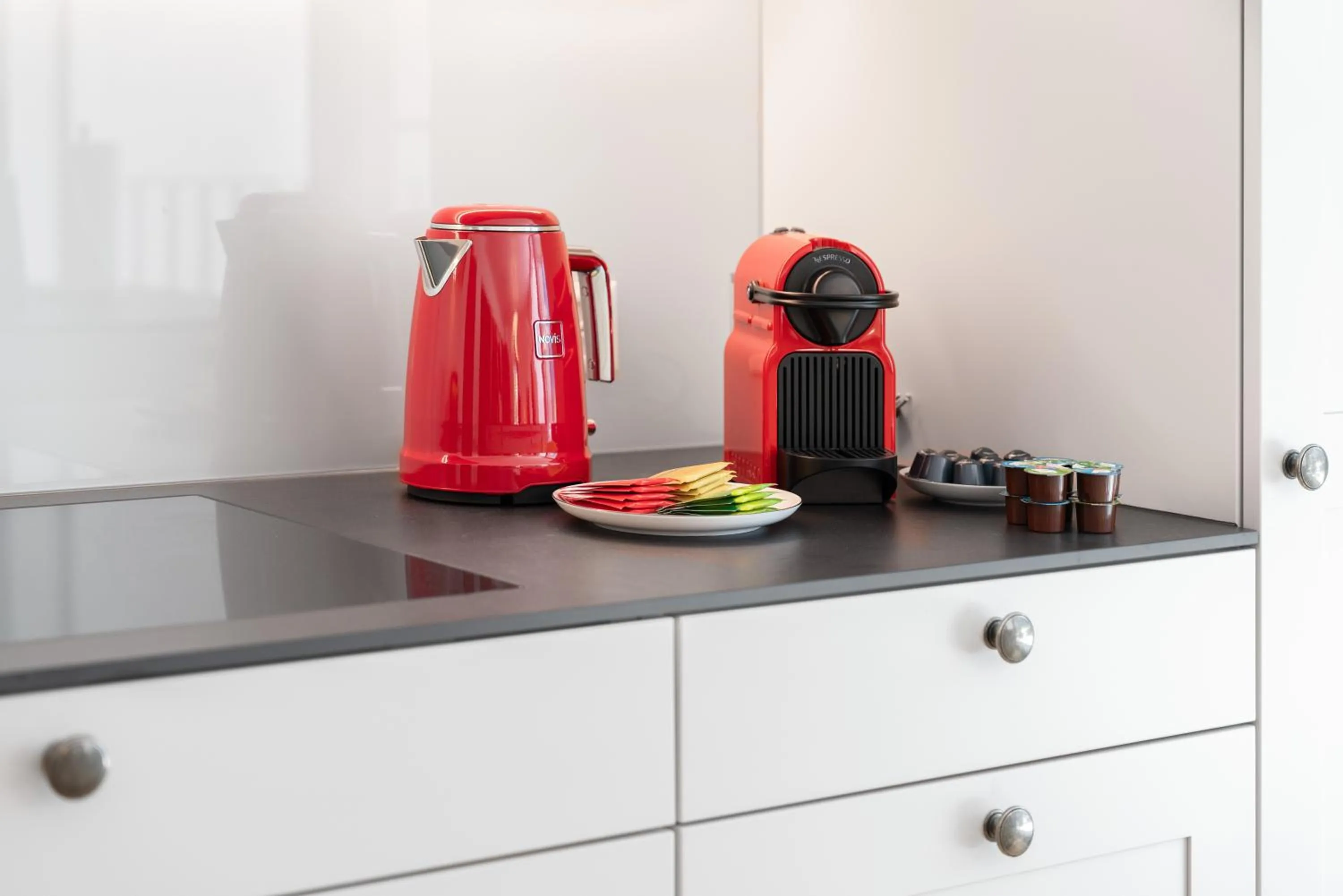 Coffee/tea facilities in Swiss Hotel Apartments - Engelberg