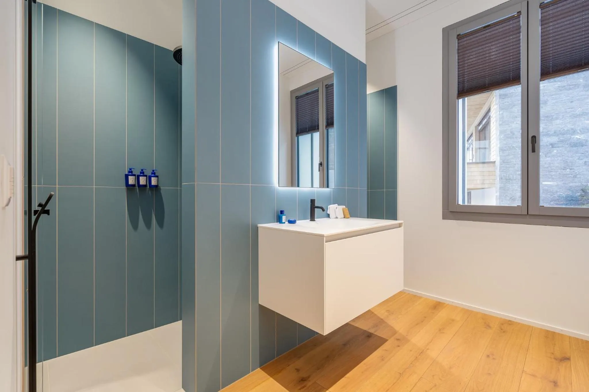 Shower in Swiss Hotel Apartments - Engelberg