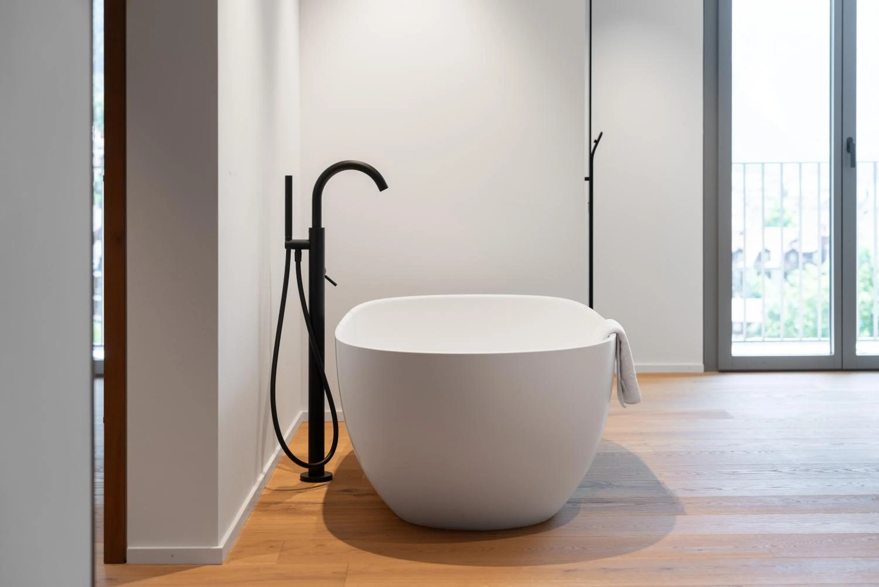 Bathroom in Swiss Hotel Apartments - Engelberg