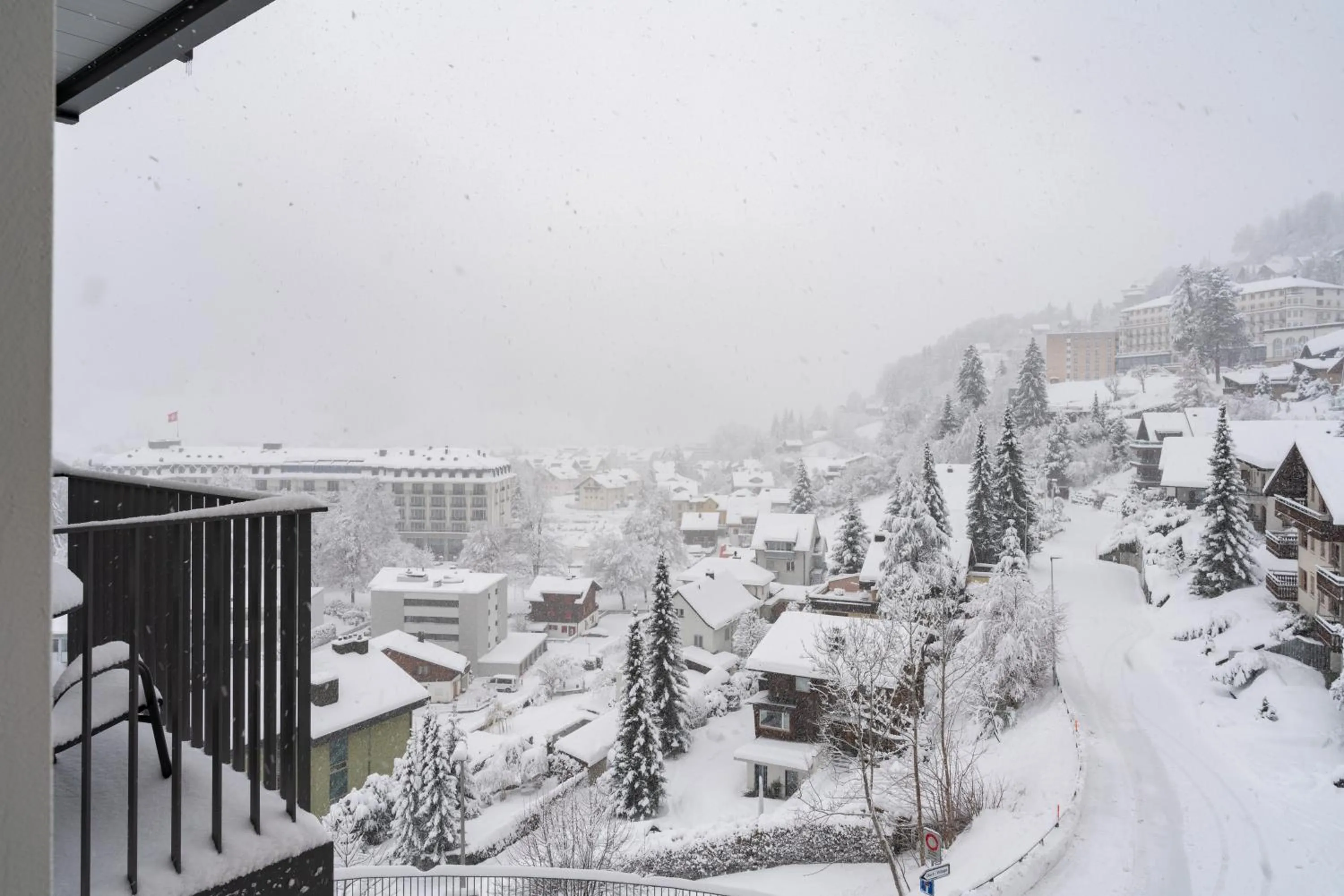 Winter in Swiss Hotel Apartments - Engelberg