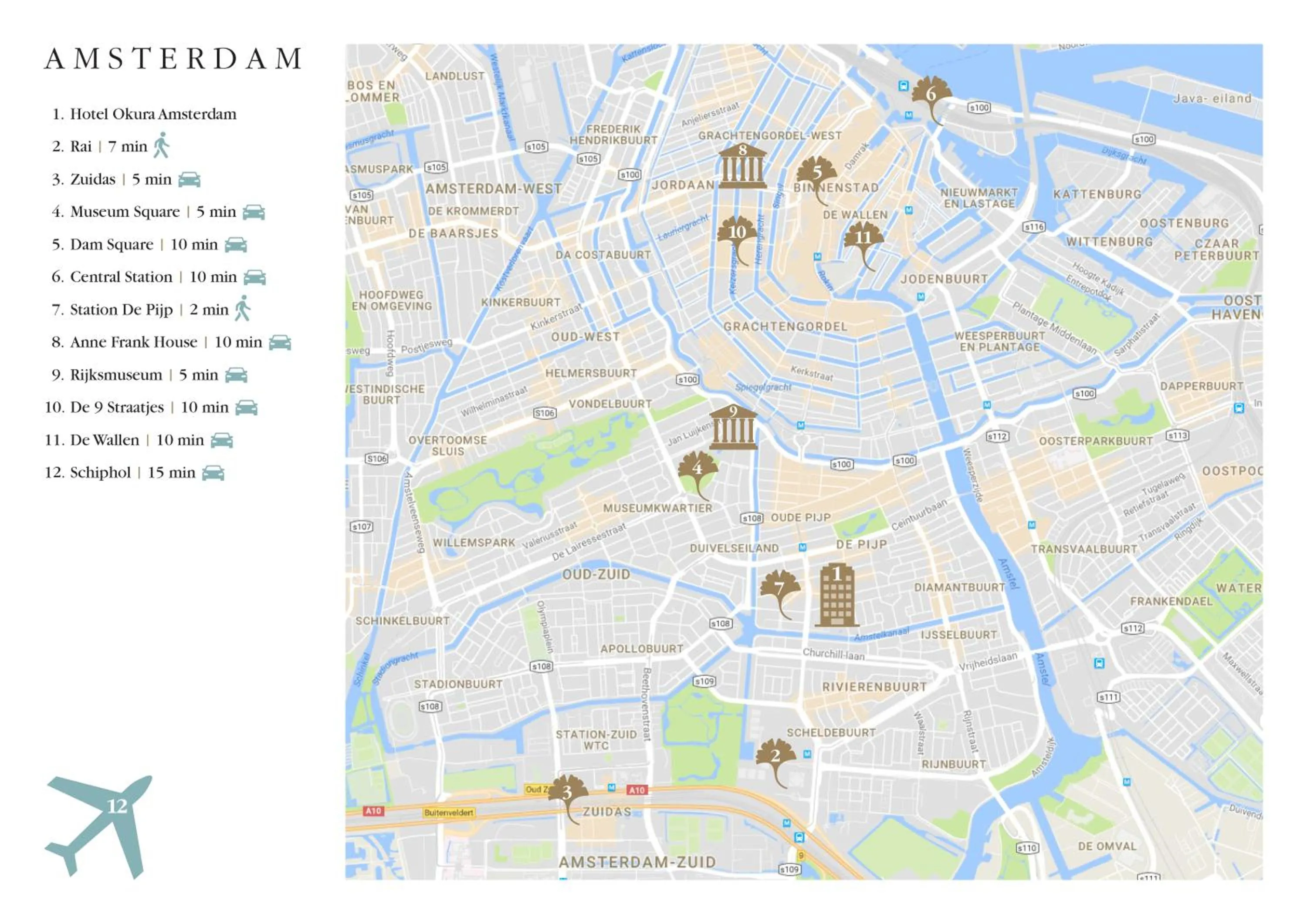 Text overlay in Hotel Okura Amsterdam – The Leading Hotels of the World