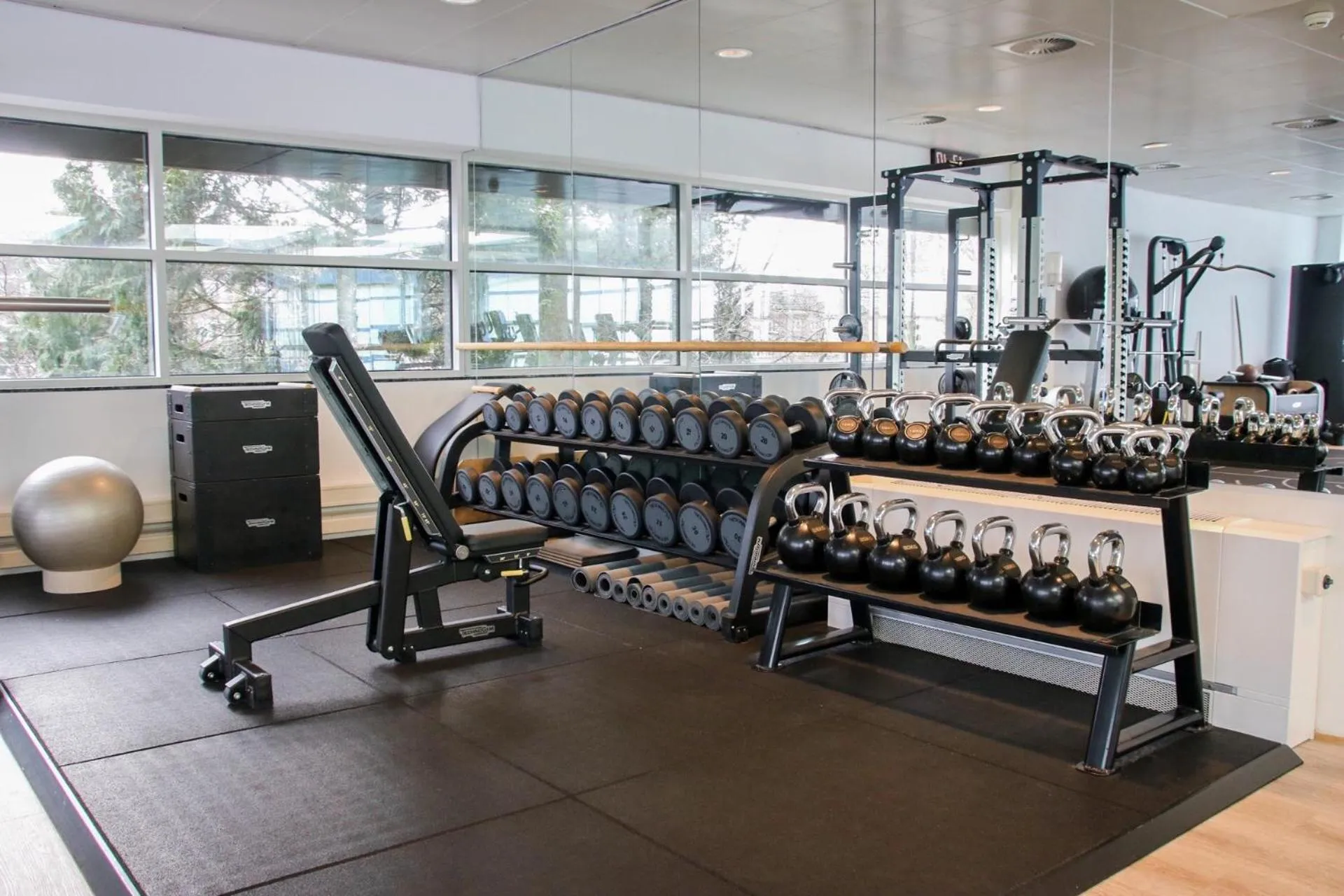 Fitness centre/facilities in Hotel Okura Amsterdam – The Leading Hotels of the World