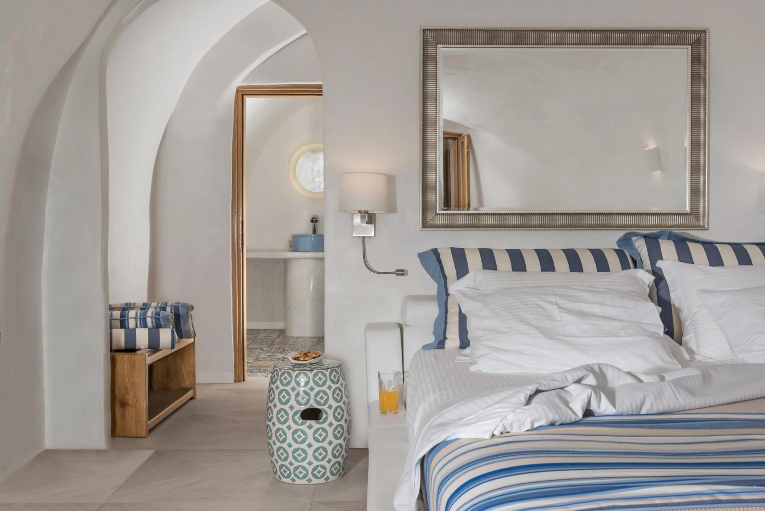 Bed in Elite Luxury Suites