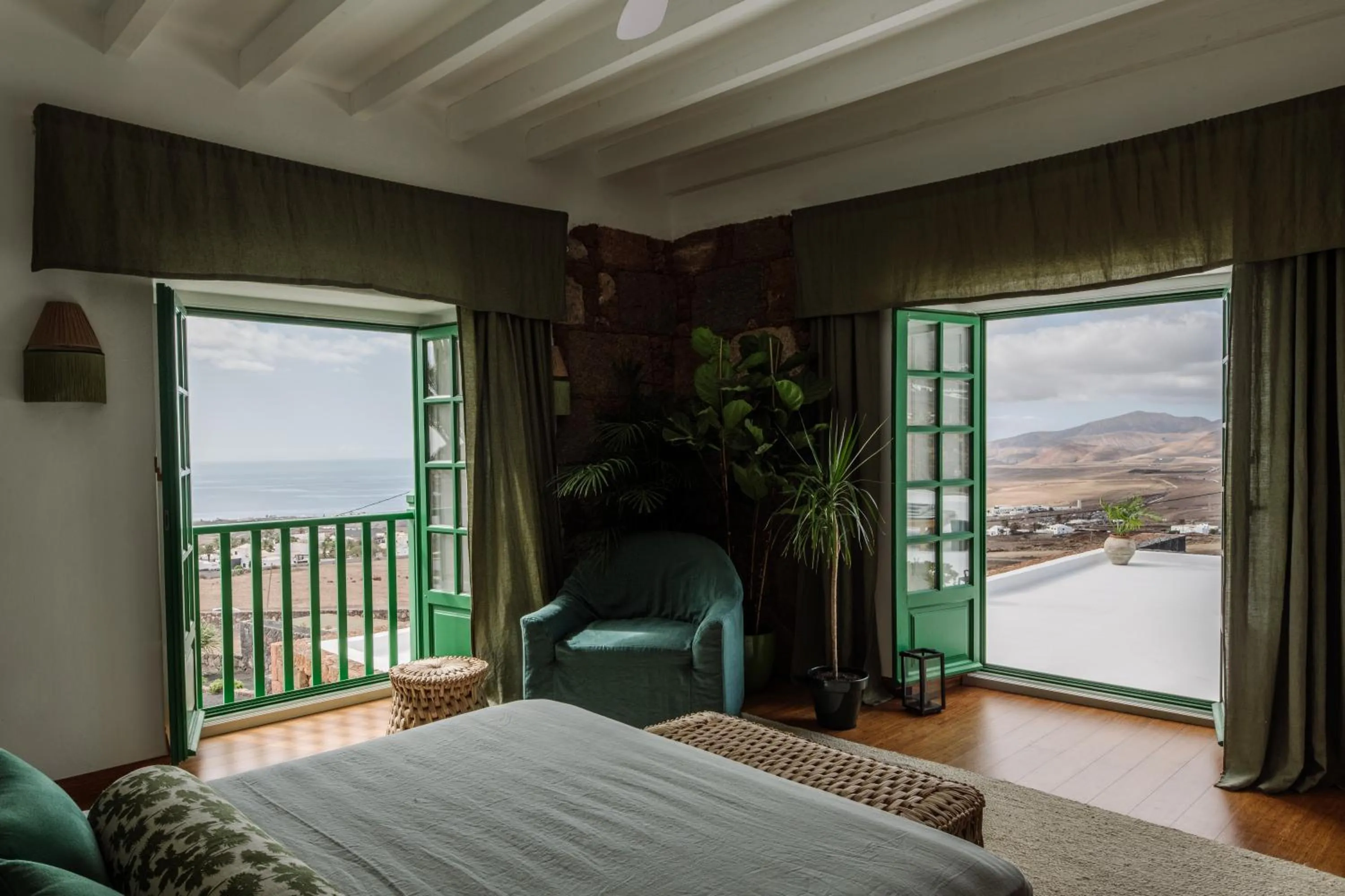 Sea view, Bed in César Lanzarote Luxury Boutique Hotel - Adults Only