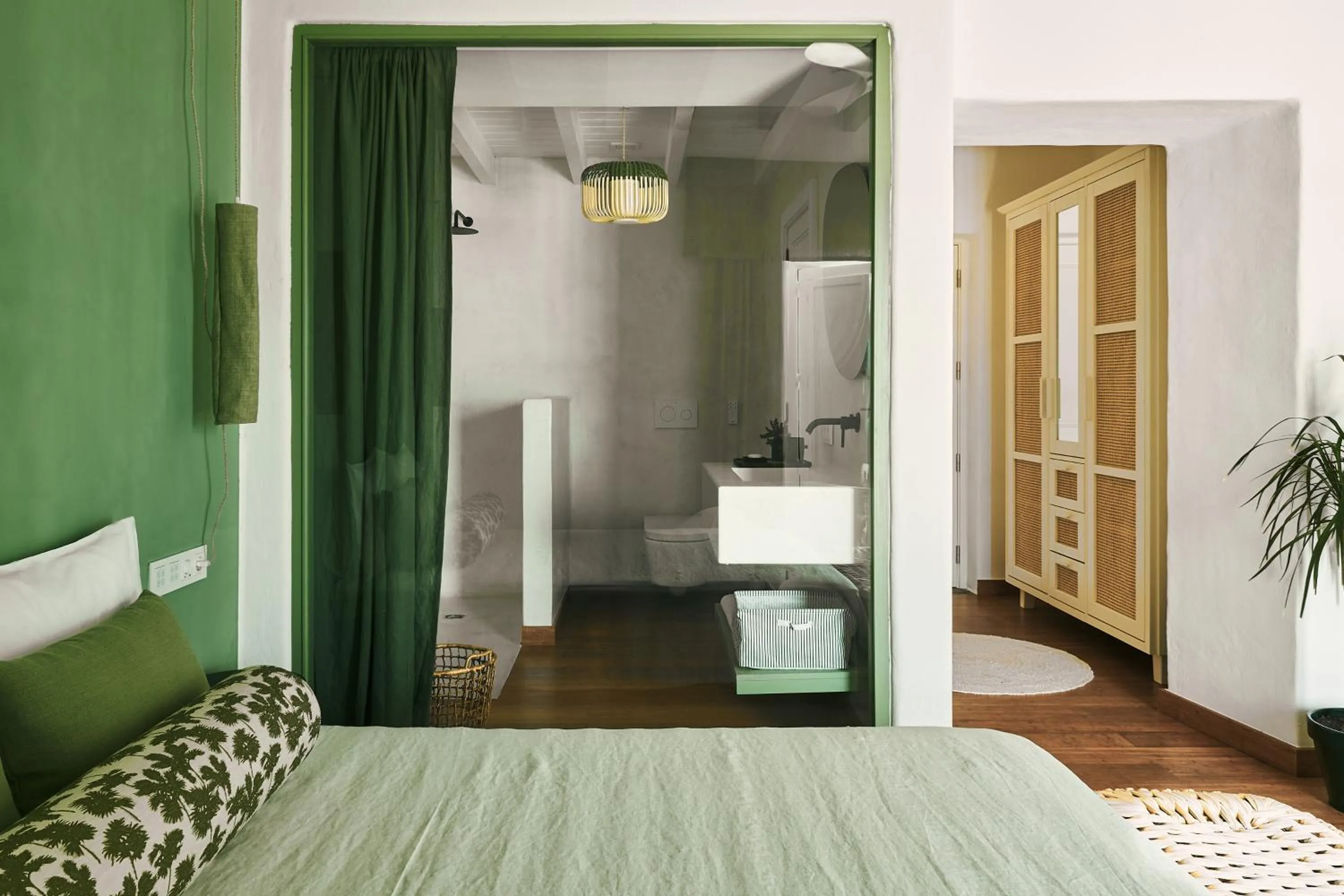 View (from property/room), Bed in César Lanzarote Luxury Boutique Hotel - Adults Only