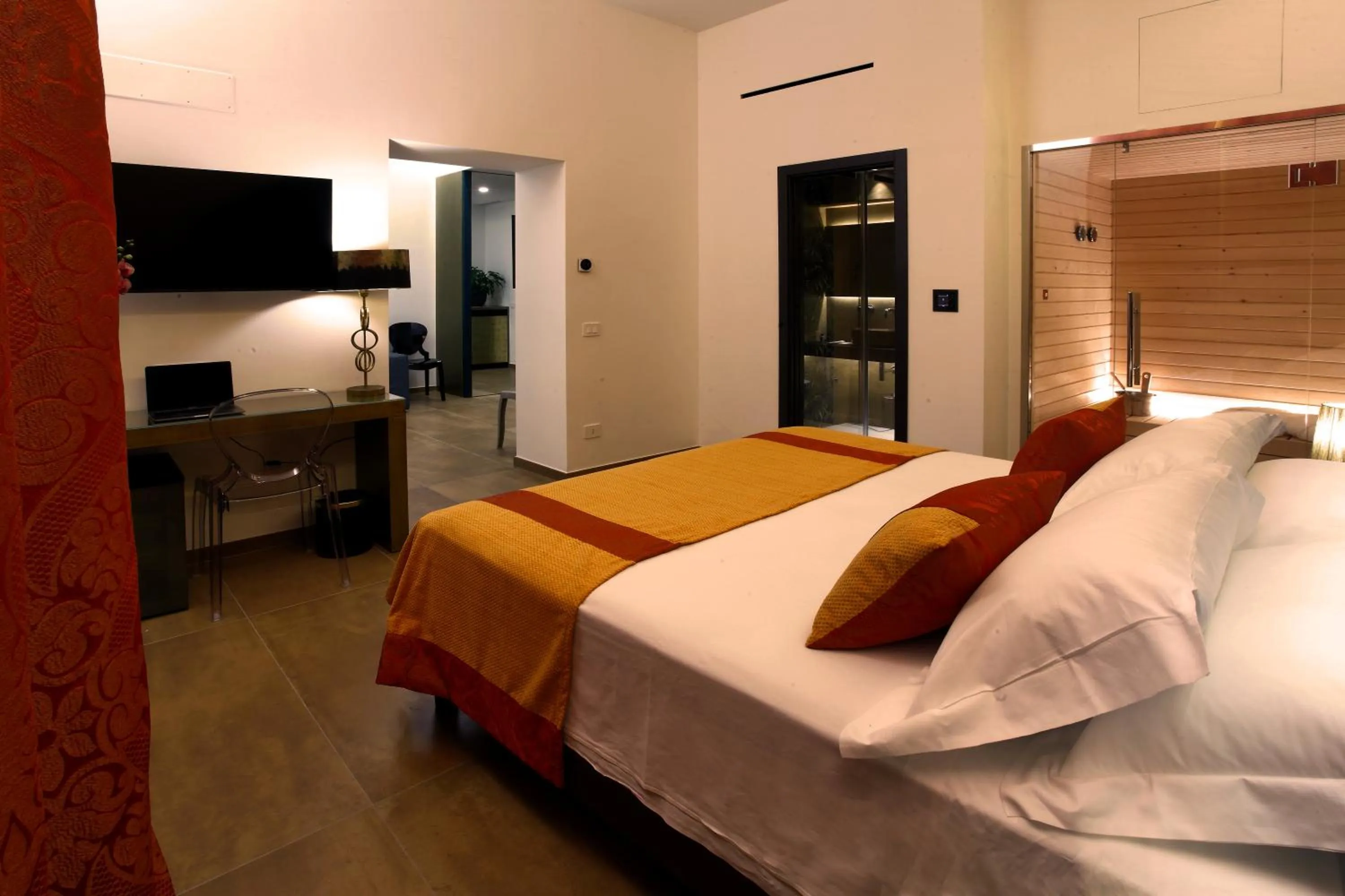 Bed in Palazzo Cartari