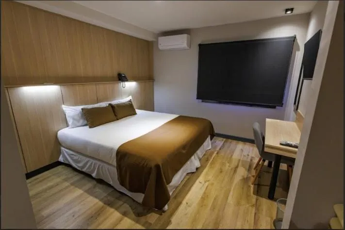 Bed in Fuente Mayor Hotel Terminal