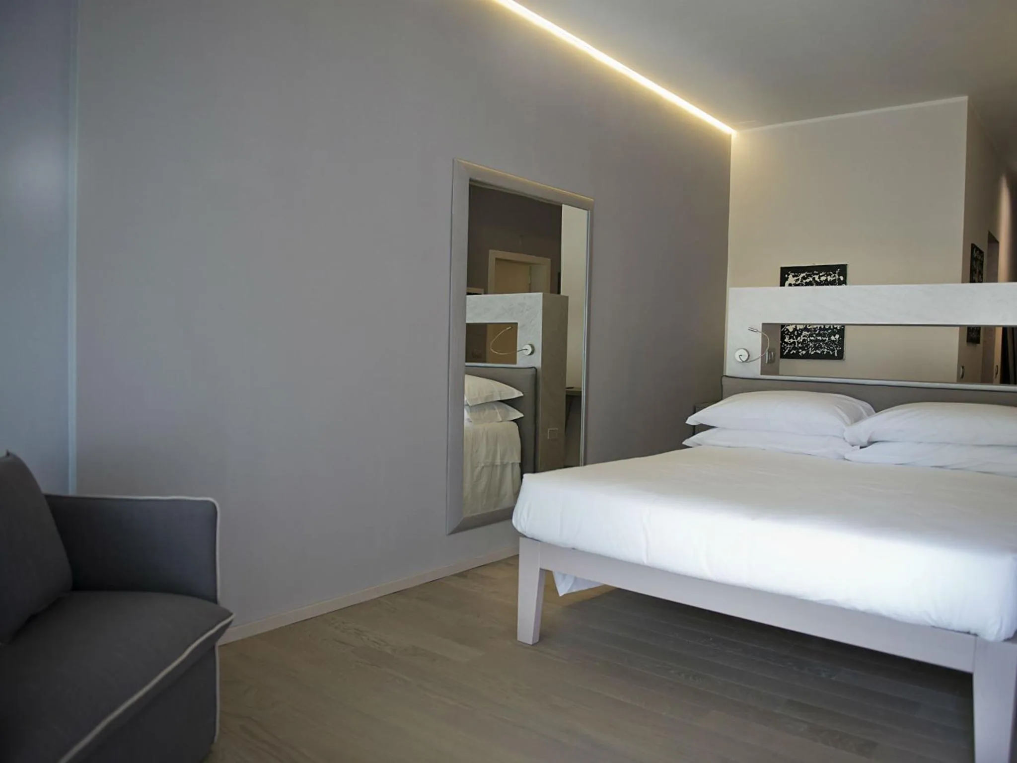 Bedroom, Bed in Hotel Parco