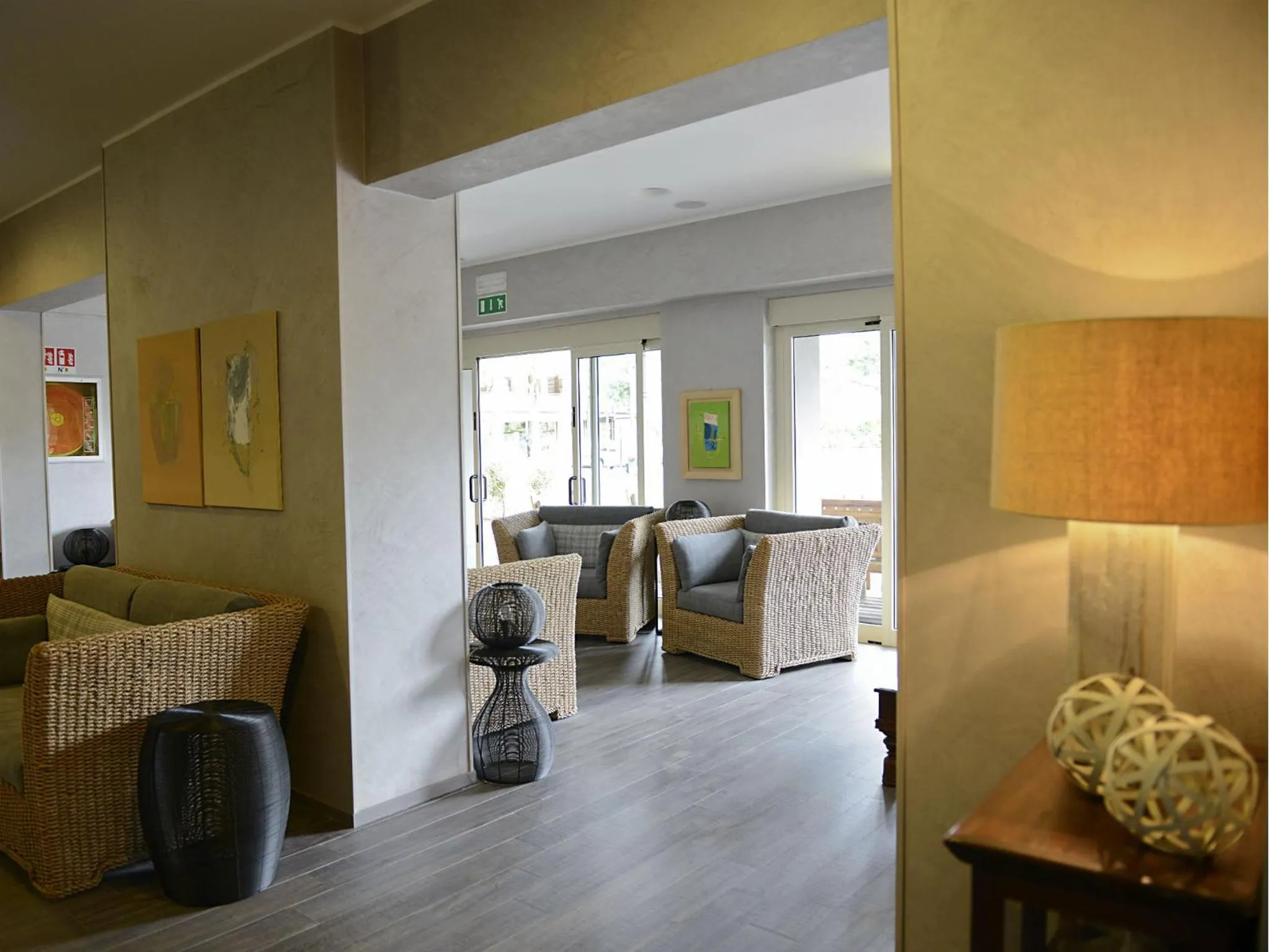 Communal lounge/ TV room in Hotel Parco