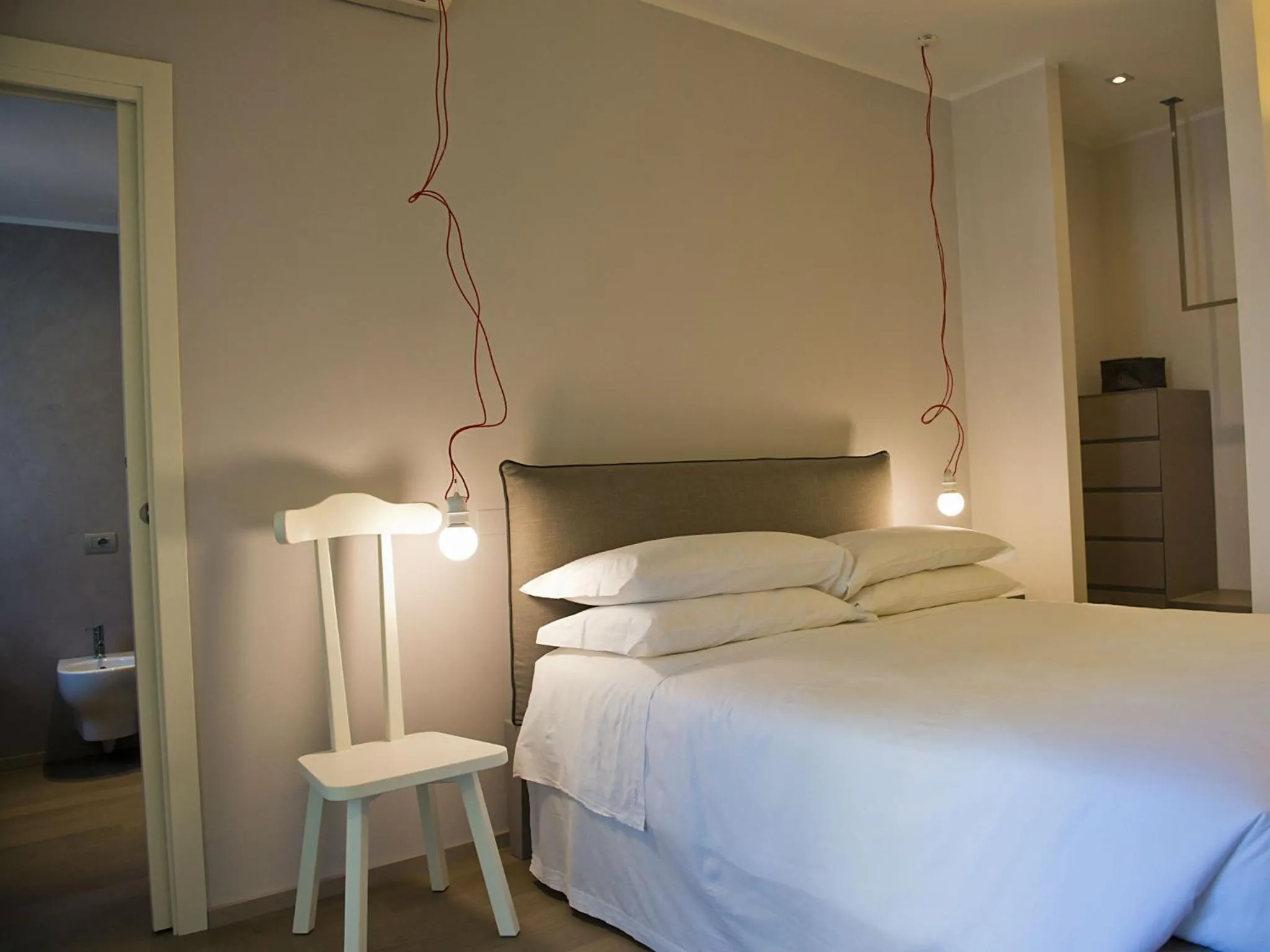Bedroom, Bed in Hotel Parco