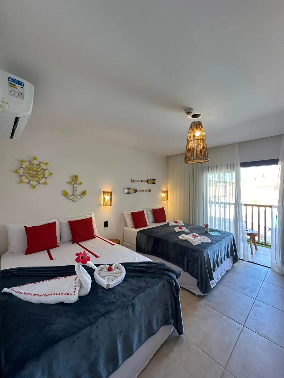 Photo of the whole room, Bed in Pousada Deu Praia Maragogi