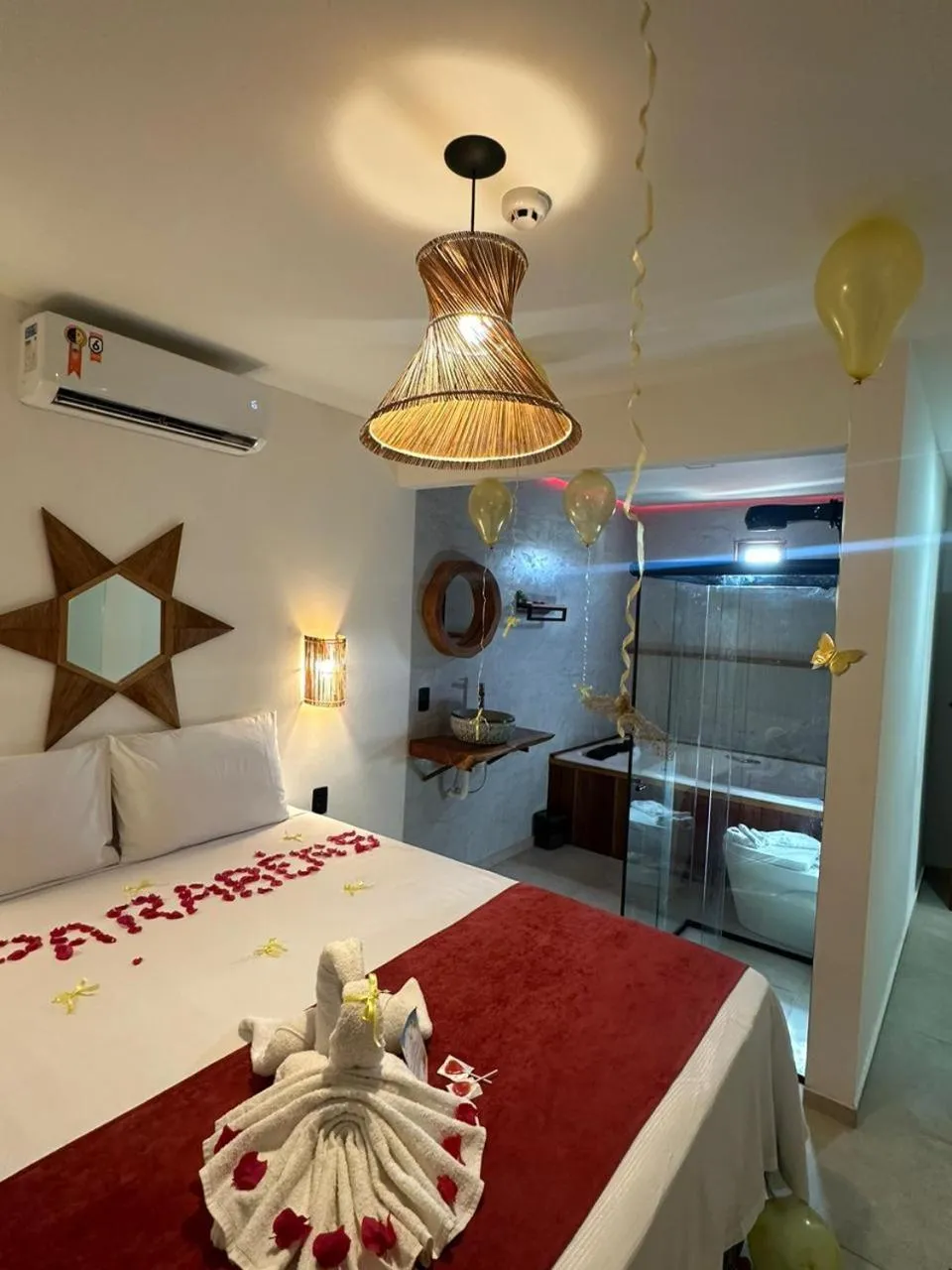 Photo of the whole room, Bed in Pousada Deu Praia Maragogi