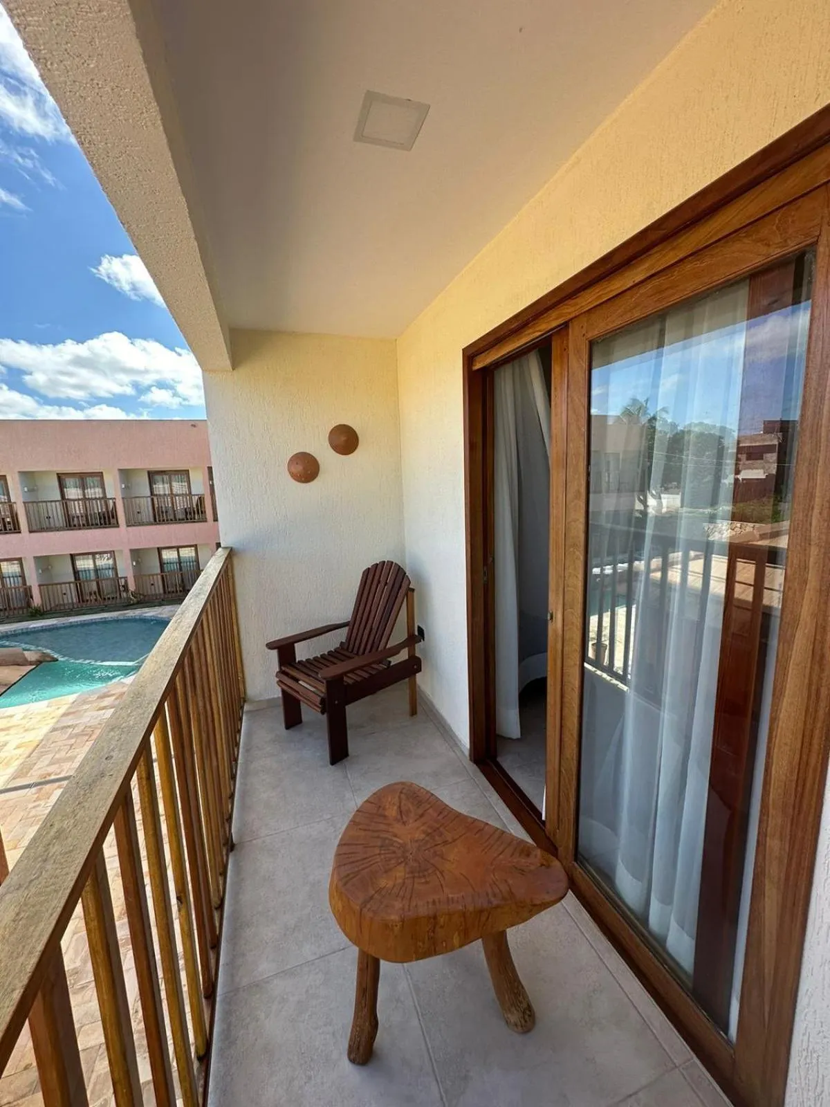 Balcony/Terrace in Pousada Deu Praia Maragogi