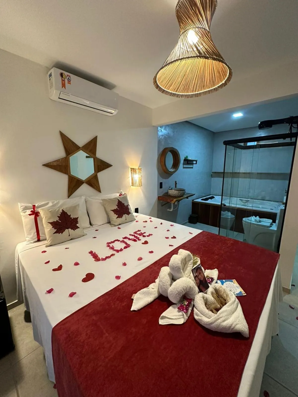 Photo of the whole room, Bed in Pousada Deu Praia Maragogi