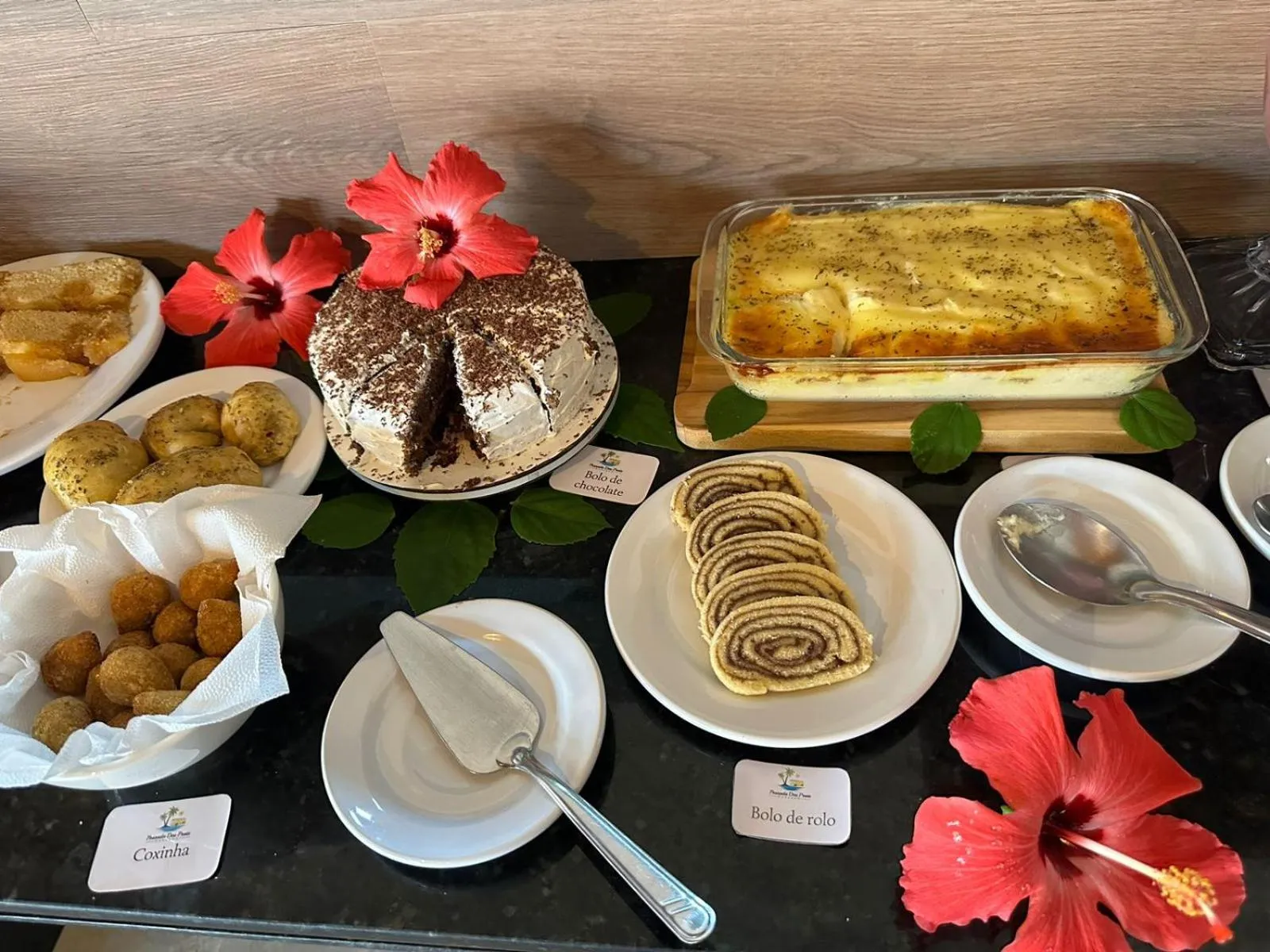 Breakfast in Pousada Deu Praia Maragogi