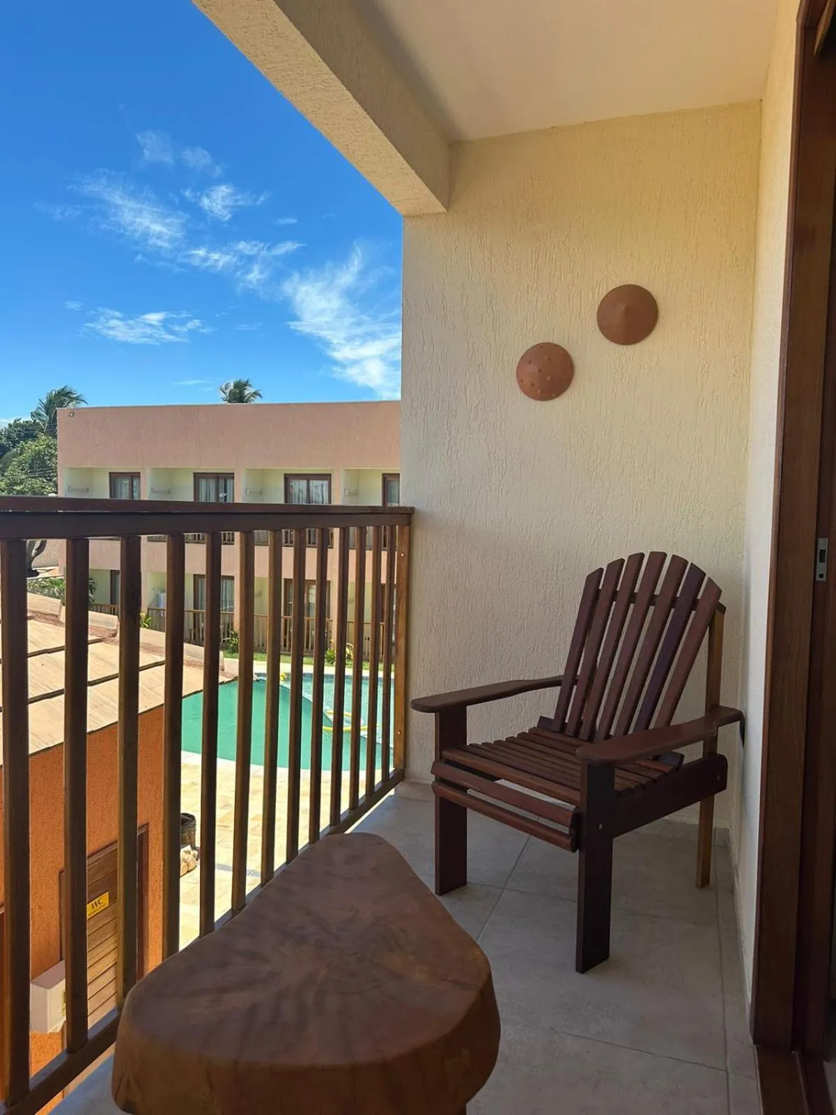 Balcony/Terrace in Pousada Deu Praia Maragogi