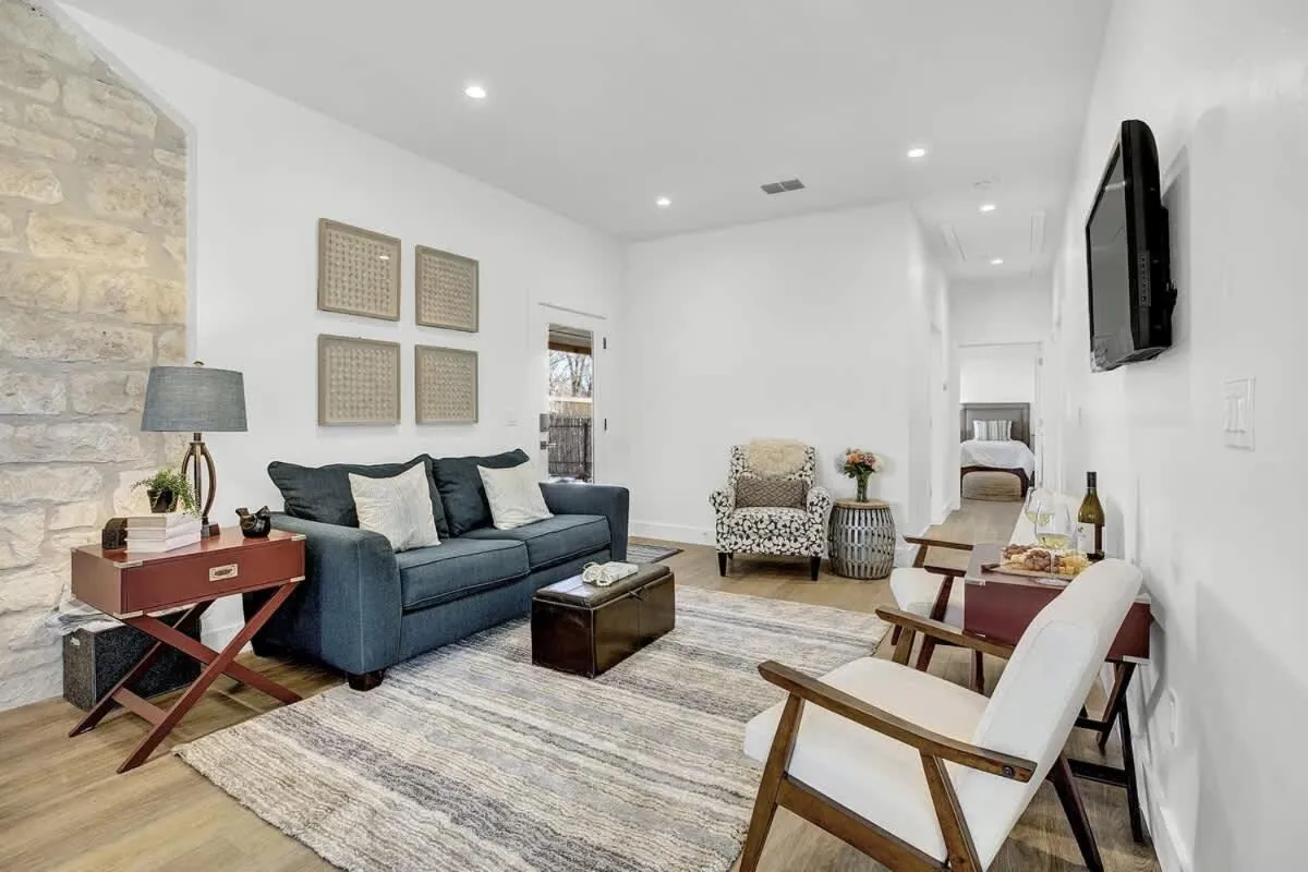 TV and multimedia in New! Luxurious Home with Wine Cellar & Firepit!