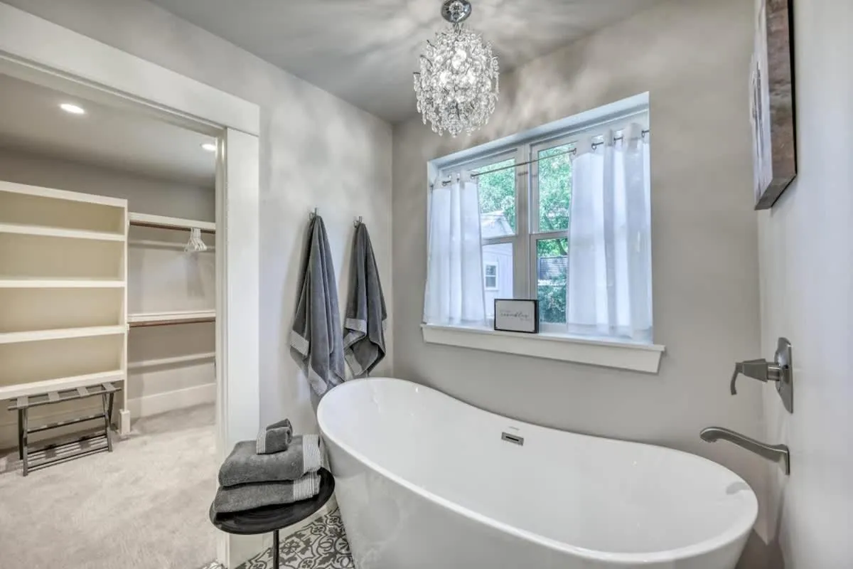 Bathroom in Modern Luxurious Home with game room