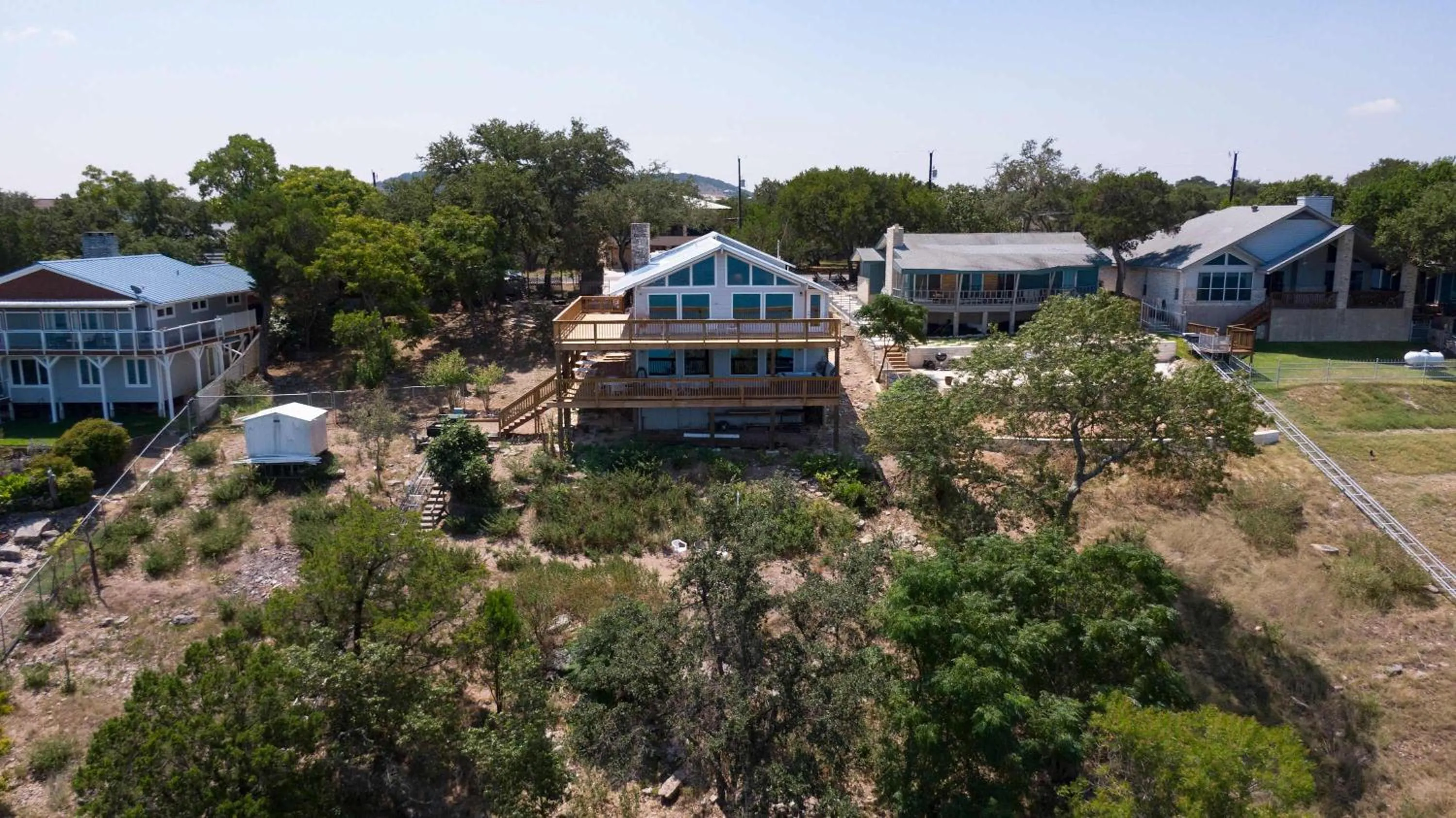 Property building in Waterfront Lake House with Hot Tub & Firepit