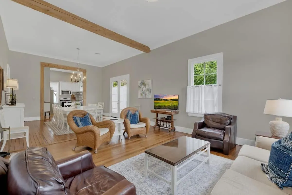 Living room in The Homestead Main House