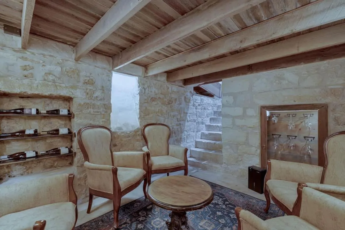 Living room in The Homestead Main House