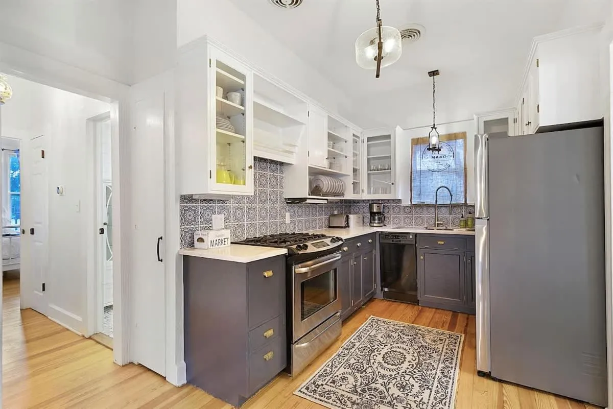 Coffee/tea facilities in Stunning Home with Hot Tub & Grill Just 2 Blks from Main St!