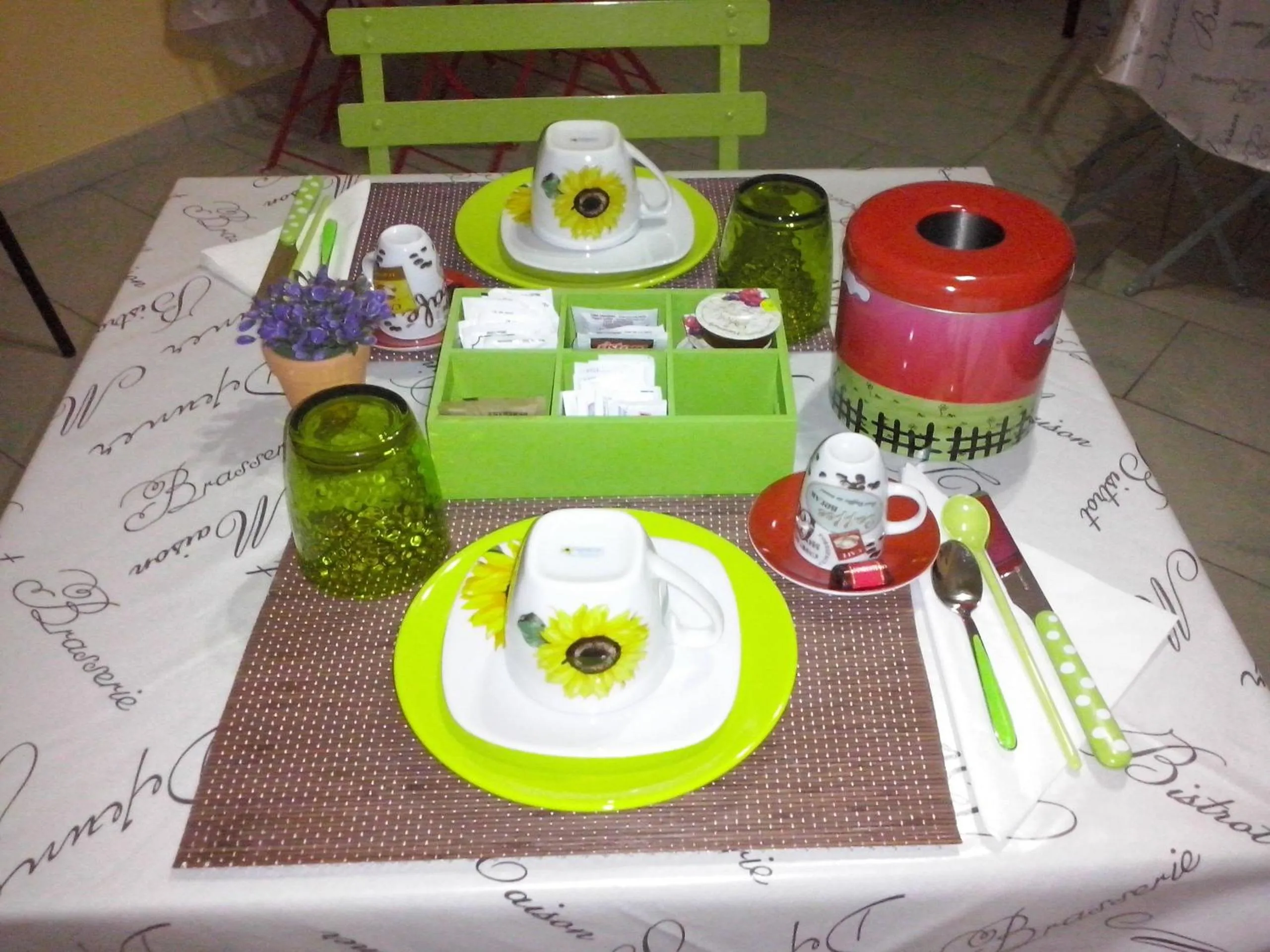 Dining area in Caicai Bed And Breakfast