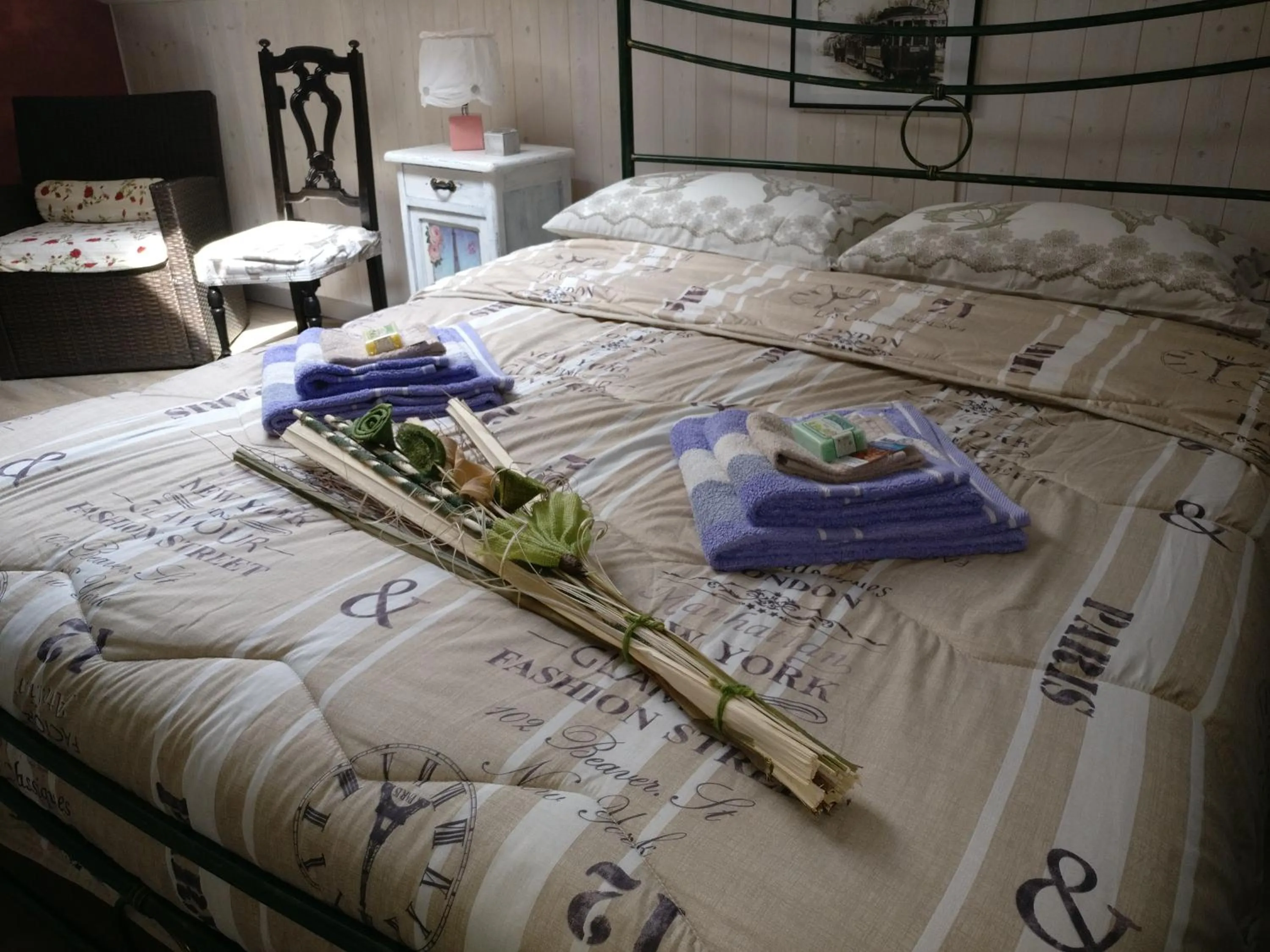 Bed in Caicai Bed And Breakfast