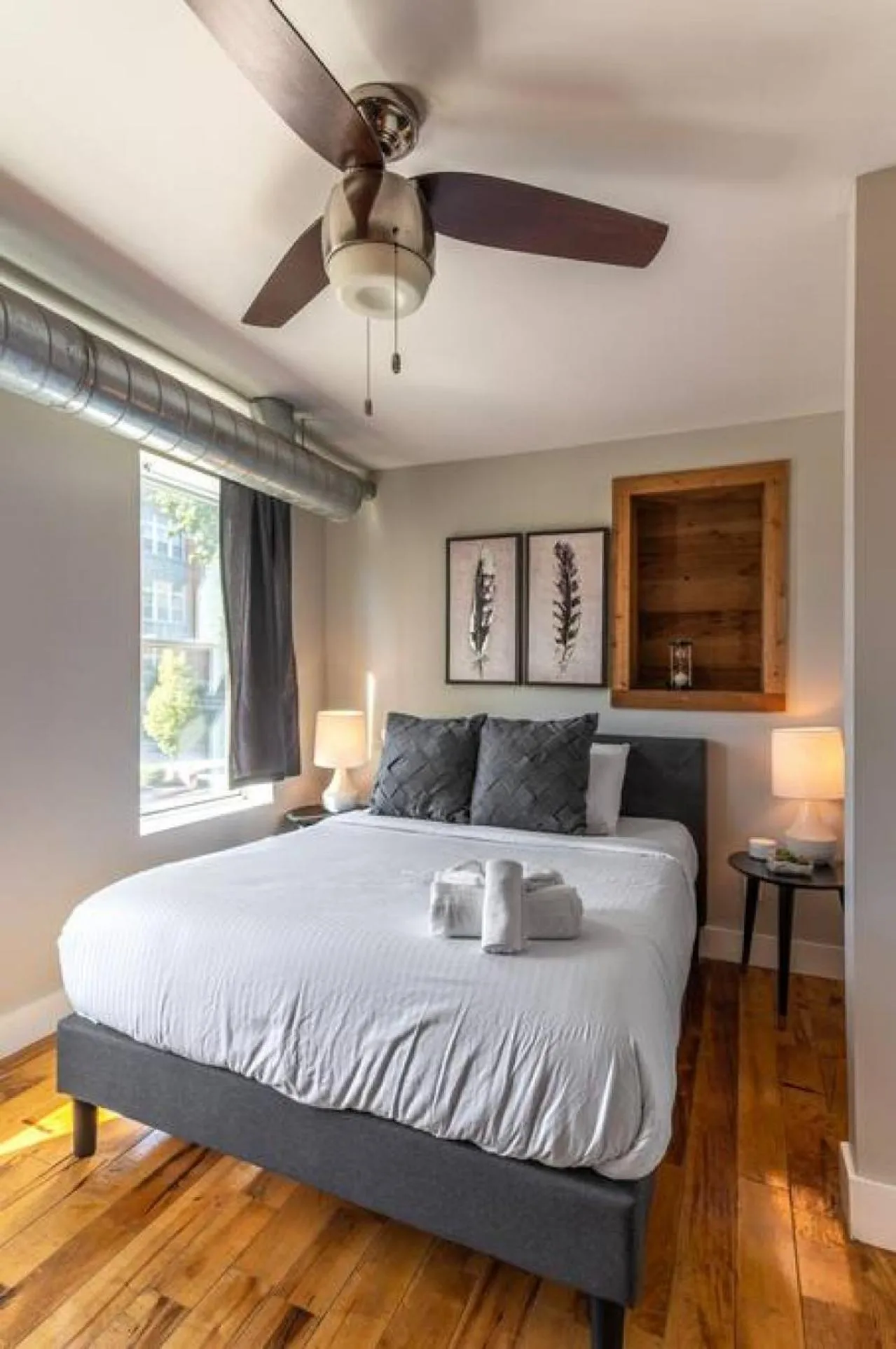 Bed in Broadway Suites - Stunning Downtown Condos