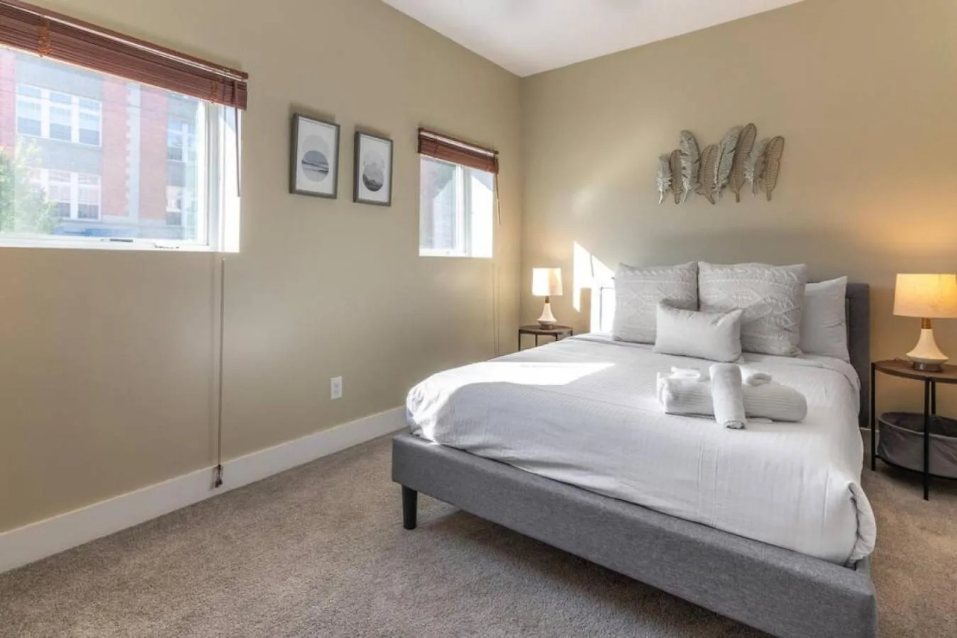 Bed in Broadway Suites - Stunning Downtown Condos