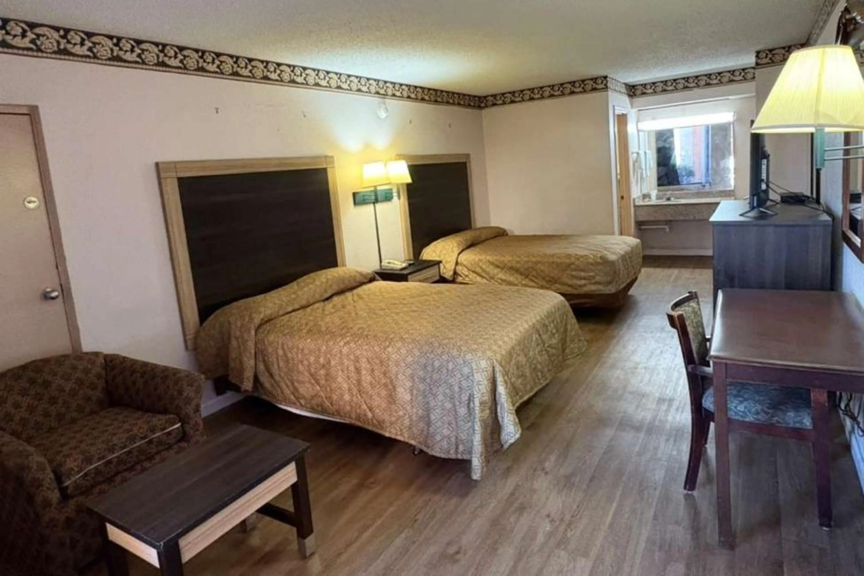 Bedroom, Bed in American Inn by Hotel O Selma US 80