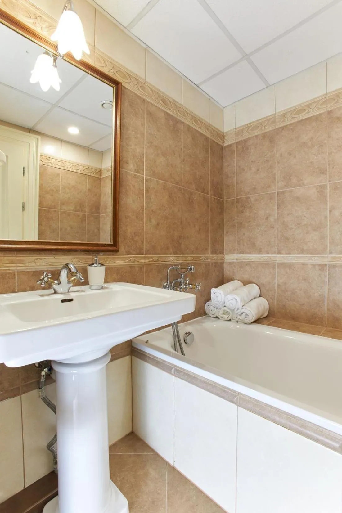 Bathroom in River View Residence by Charles Bridge