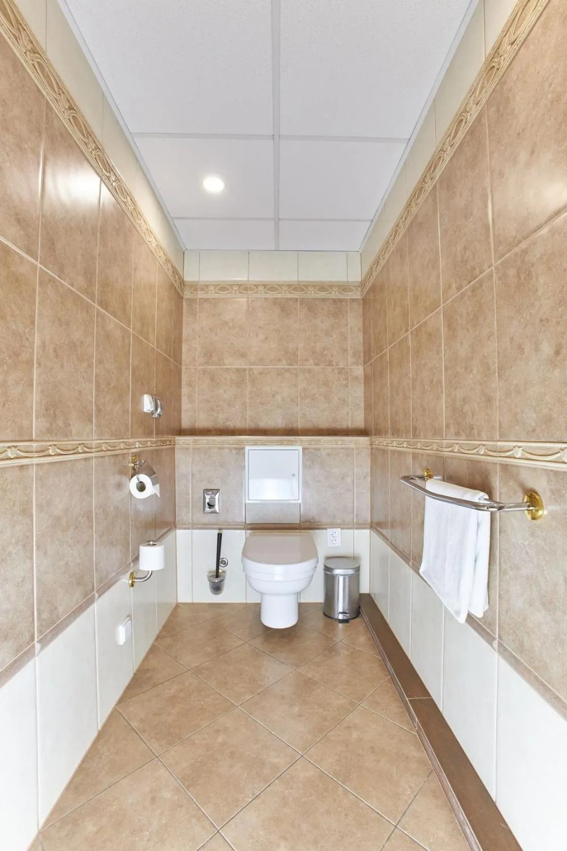 Toilet in River View Residence by Charles Bridge