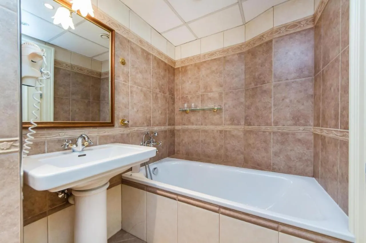 Bathroom in River View Residence by Charles Bridge