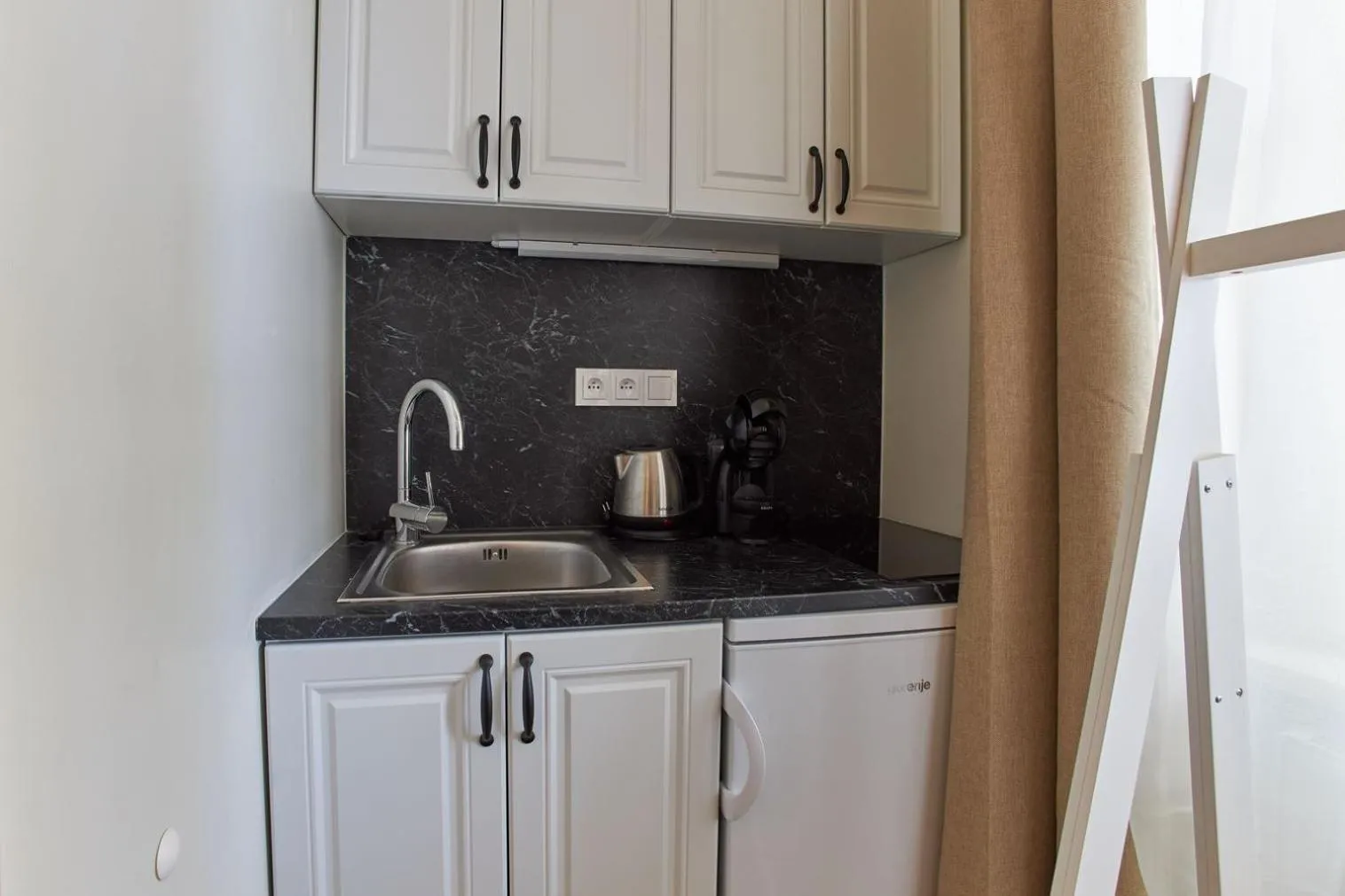 Kitchen or kitchenette in River View Residence by Charles Bridge